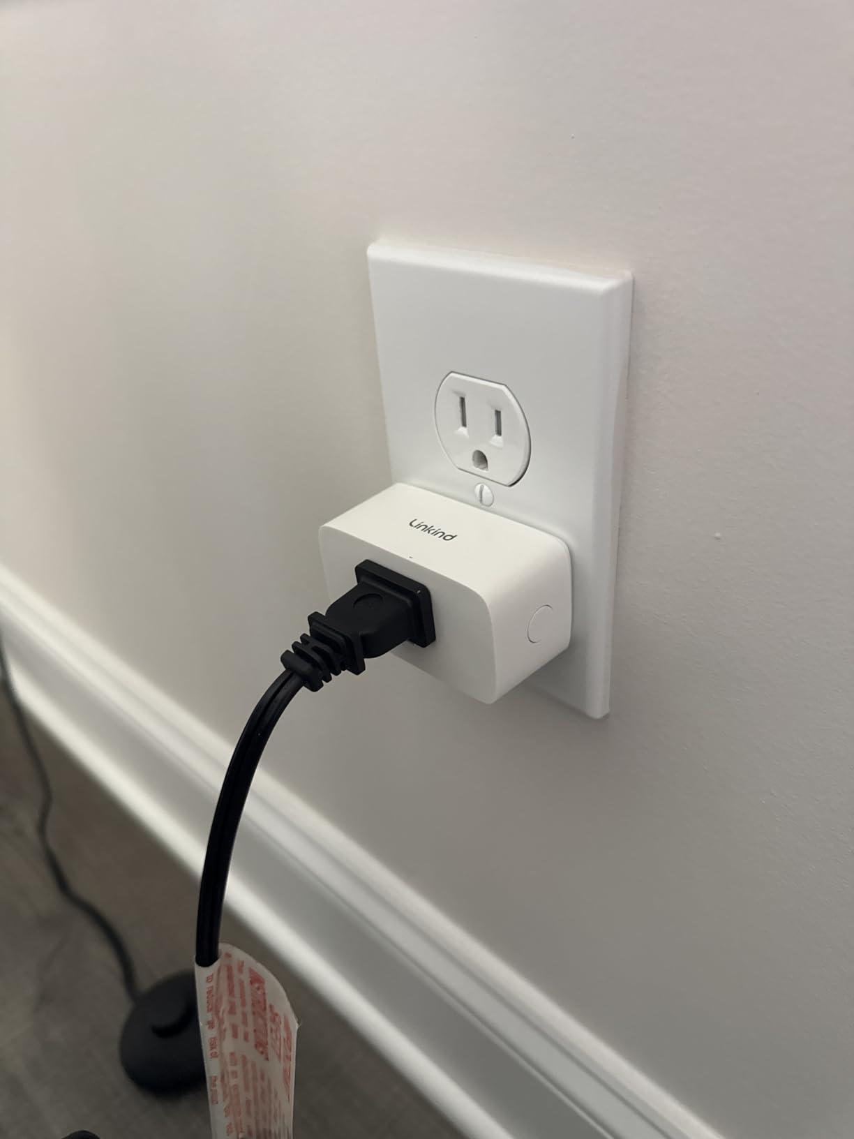 Linkind Matter Smart Plug, Work with Apple Home, Alexa, Siri, Google Home | Smart Outlet Timer & Schedule, Smart Home Automation, 15A/1800W, APP Remote Control, ETL Certified, 2.4G Wi-Fi Only, 4 Pack customer photo 1