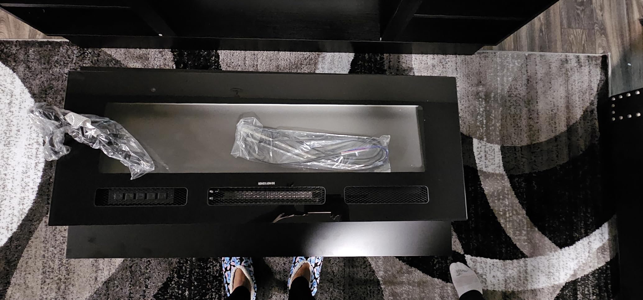oneinmil Fireplace TV Stand with 36