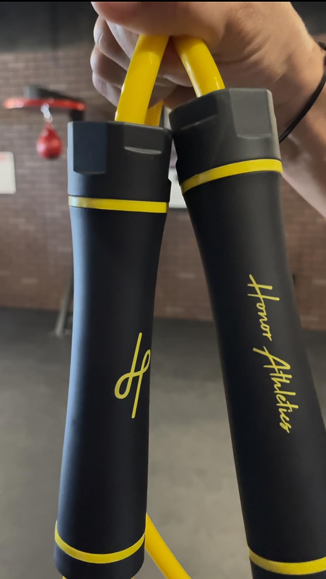 Honor Athletics 3.0 Muay Thai Style Weighted Jump Rope, Crafted for High-Intensity Training, Muay Thai & MMA, Lasting PVC Jump Rope, Heavy 1.1lb PVC Jump Ropes for Fitness customer photo 1