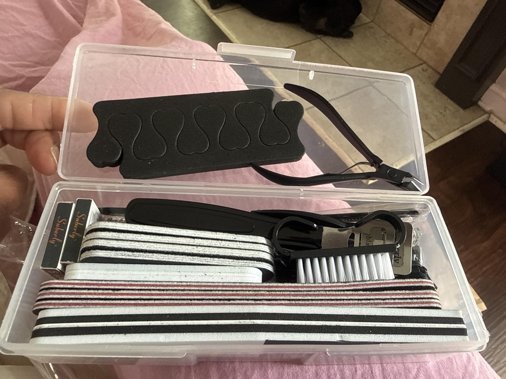 36 in 1 Pedicure Kit, Stainless Steel Foot Care Kit with Foot File | Professional pedicure kit with foot file, foot rasp, callus remover, nail clipper and cuticle pusher for home spa care customer photo 1