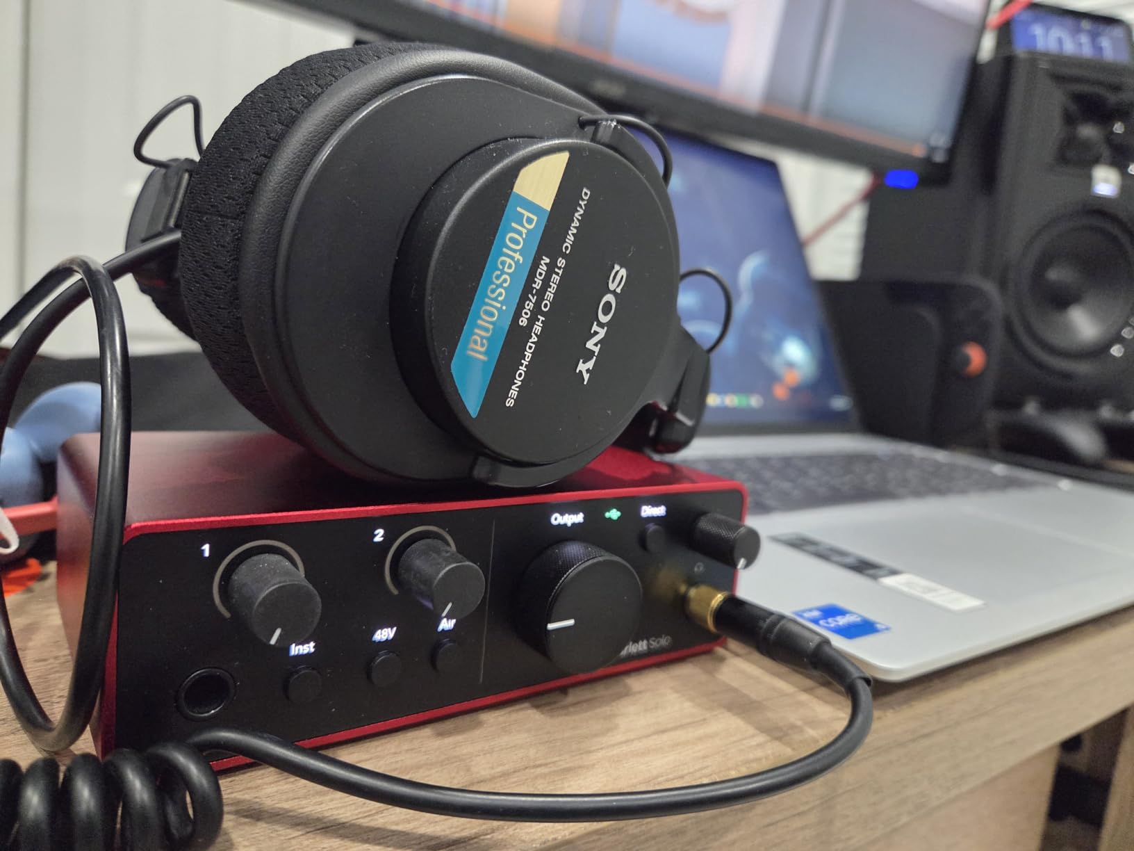 Focusrite Scarlett Solo 4th Gen USB Audio Interface customer photo 2