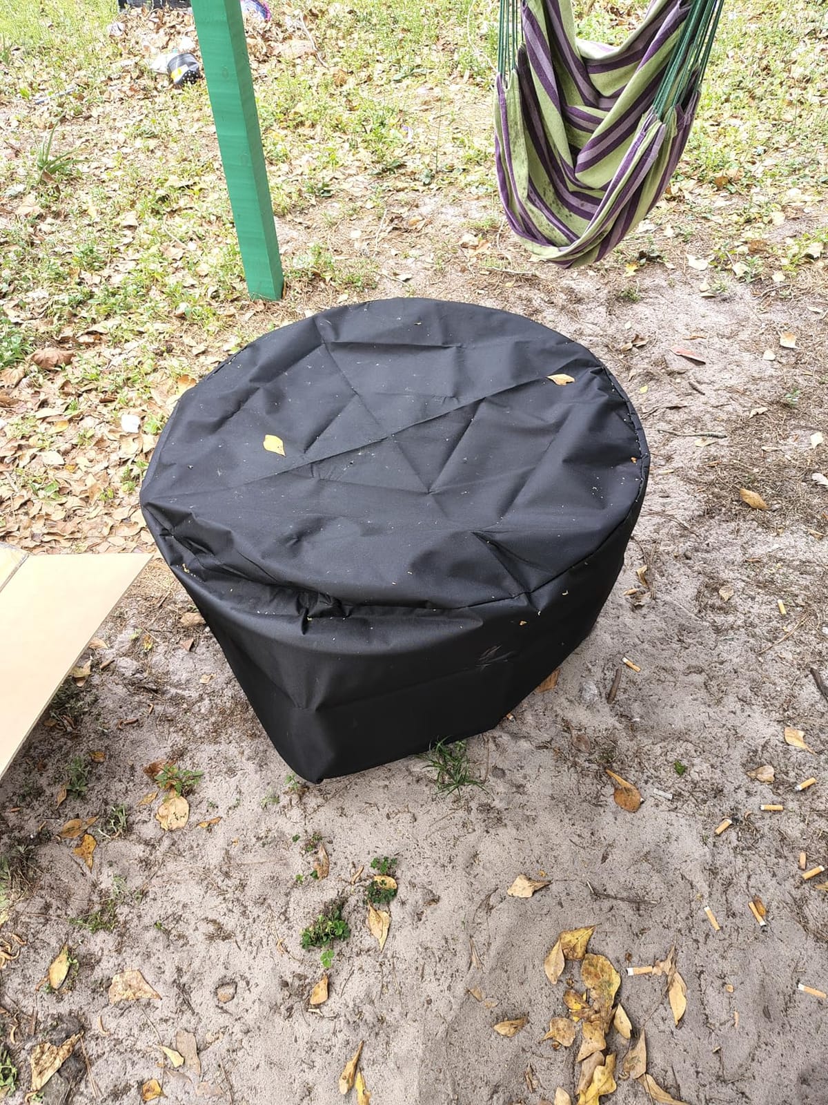 OutVue 36 Inch Fire Pit with 2 Grills, Wood Burning Fire Pits for Outside | Fire Pit with Lid, Poker & Round Waterproof Cover, BBQ & Outdoor Firepit & Round Metal Table 3 in 1 for Patio, Picnic, Party customer photo 1