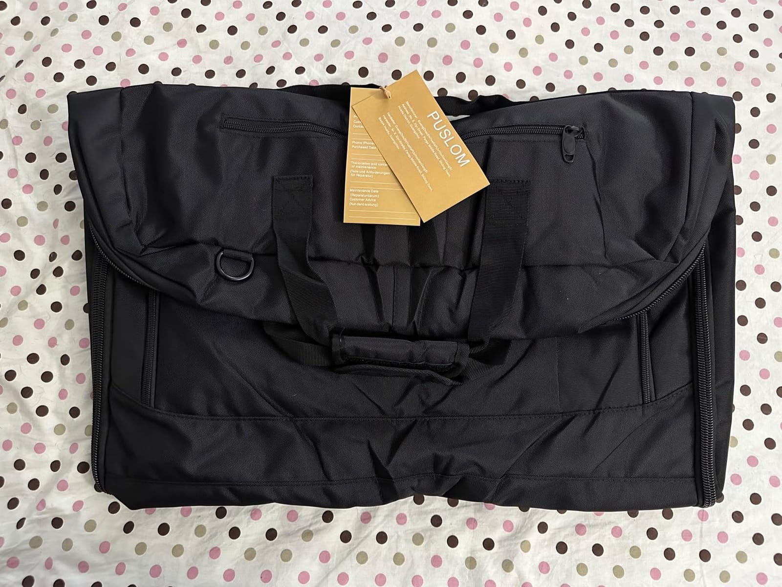 Garment Bag Travel Suit Bag Large 40-Inch Carry on Bag Up to 3 Suits, 2 in 1 Hanging Luggage Bags, Fits 15.6 Inch Laptop customer photo 1