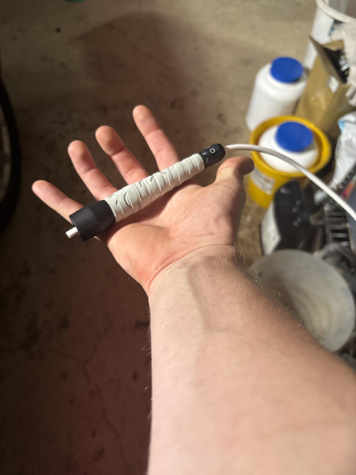 BOXROPE, A Jump Rope Made For Boxing, Tangle-Free, 15% Heavier Than A Normal PVC Rope, Boxer Jump Rope, Adjustable, Includes Grip Tapes For More Grip customer photo 1