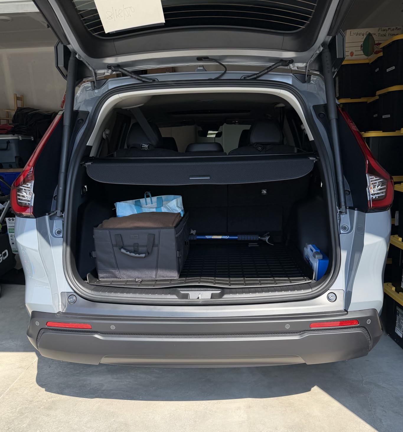 GORILLA GRIP Trunk Organizer for SUV and Cars, Large Capacity Black | Heavy Duty Car Trunk Storage Organizer, Collapsible, SUV Accessories, Slip and Water Resistant, Multi Compartment Storage customer photo 1