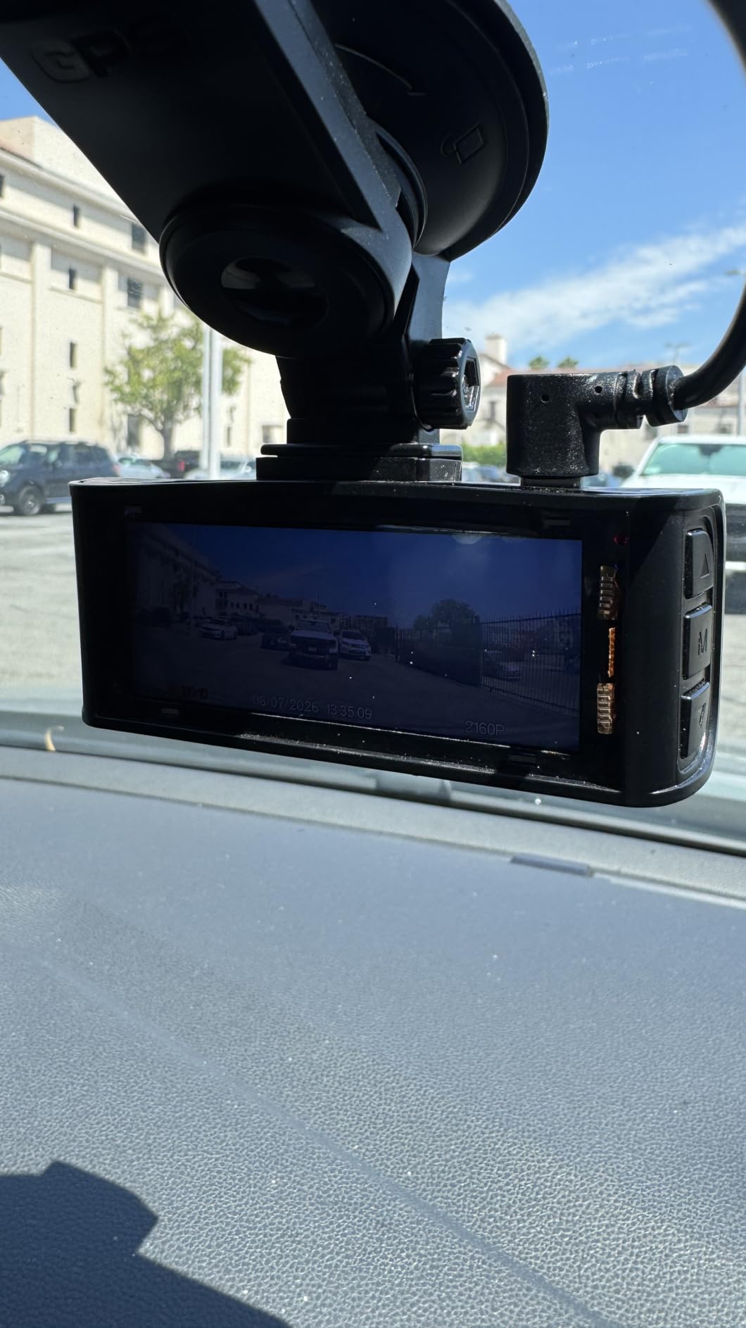 REDTIGER F7N Touch 4K STARVIS 2 Dashcam Front Rear, 5GHz WiFi 20MB/s, Free 128GB Card, Voice Control, Touch Screen, GPS, Loop Recording, Parking Mode, WDR Night Vision, Supercapacitor customer photo 1