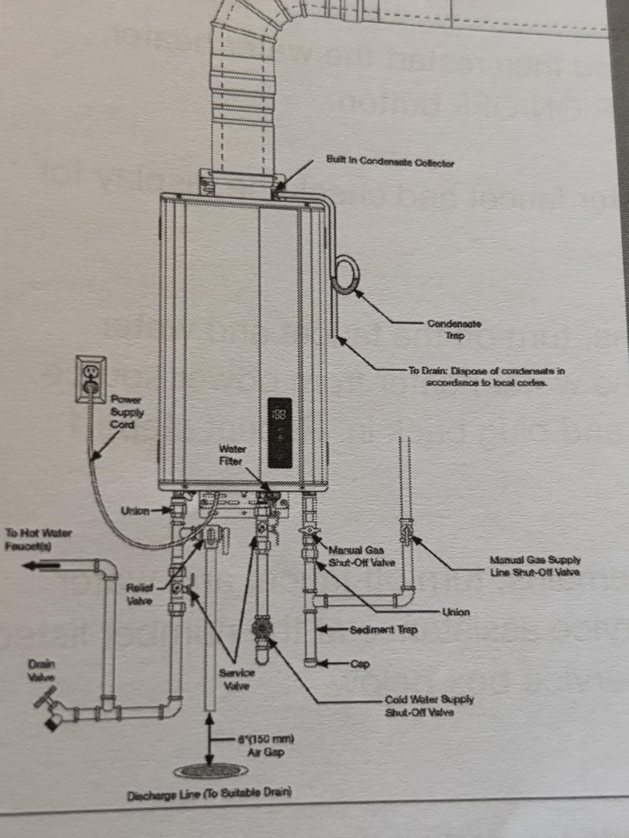 Rheem RTG Series 7.0 GPM Natural Gas Tankless Water Heater Indoor | 160,000 BTUs High Efficiency On Demand, Continuous Hot Water | Non-Condensing customer photo 1