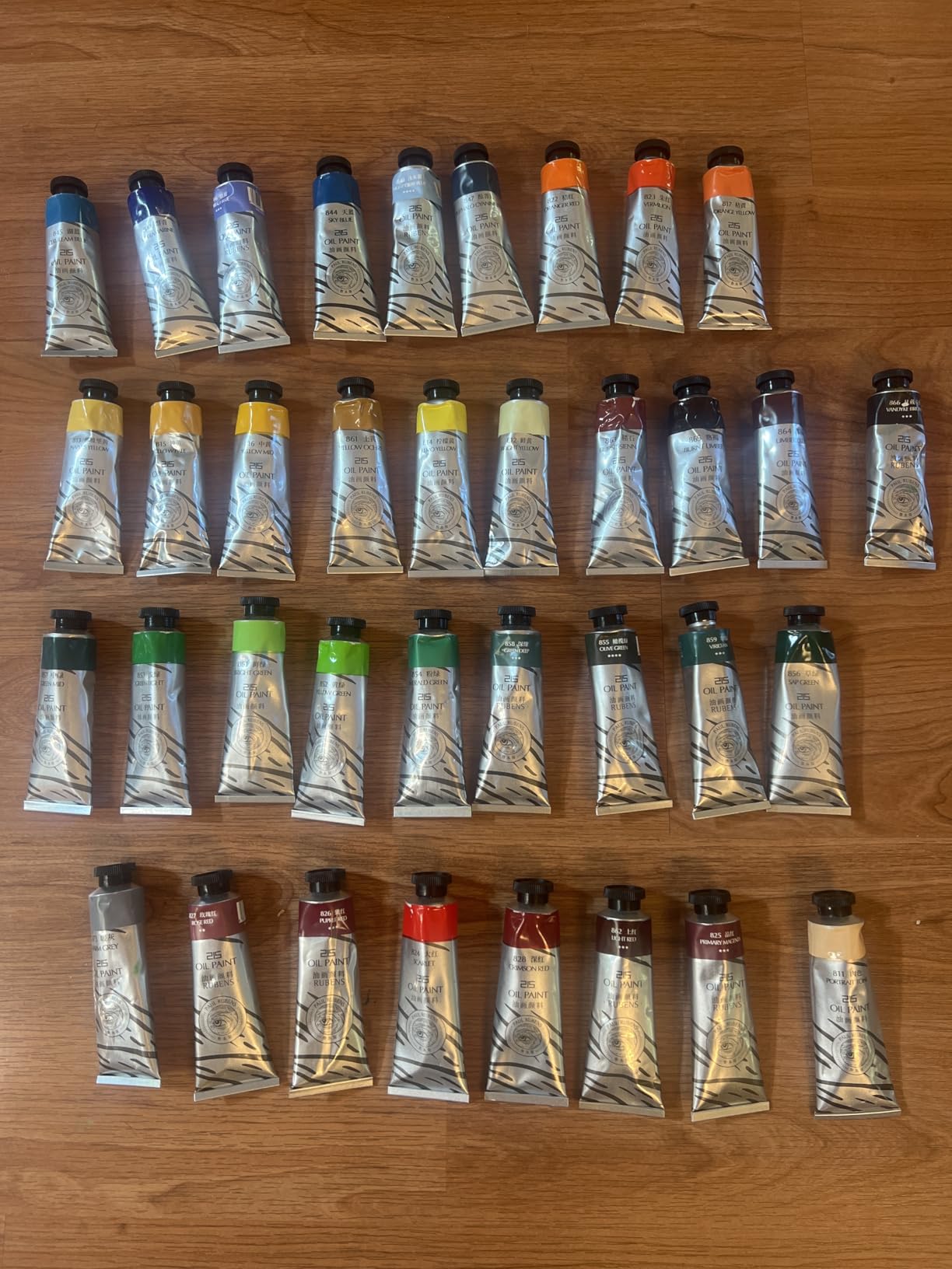 Paul Rubens Oil Paint, 20 Colors x 50ml Large Professional Tubes | High Saturation, Creamy Texture, and Consistency, Art Supplies for Artists, Students, Beginners customer photo 2