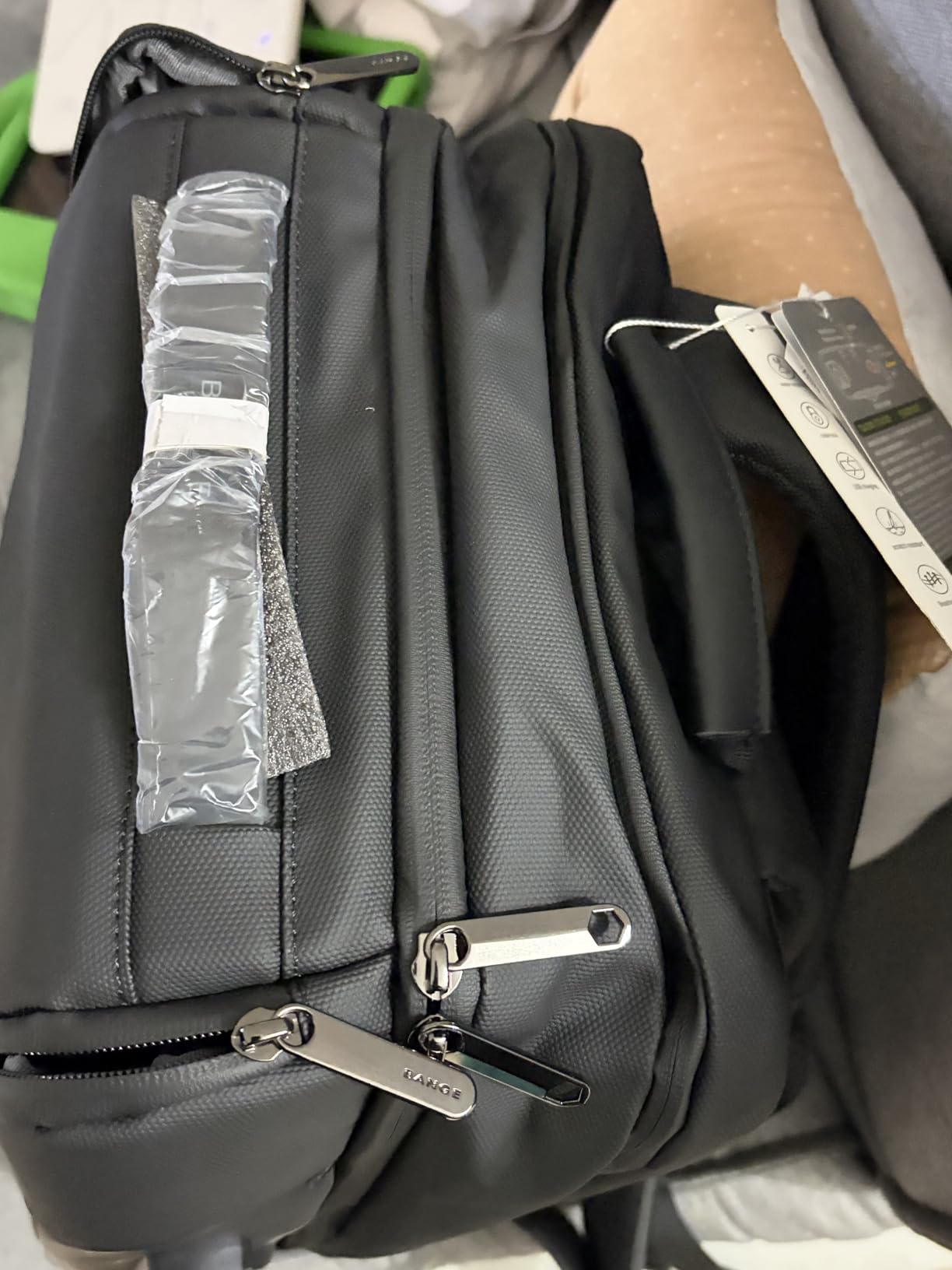 BANGE Anti Theft Backpack with TSA Lock, Waterproof Backpacks with YKK Zipper, Business Backpack for Men and Women customer photo 2