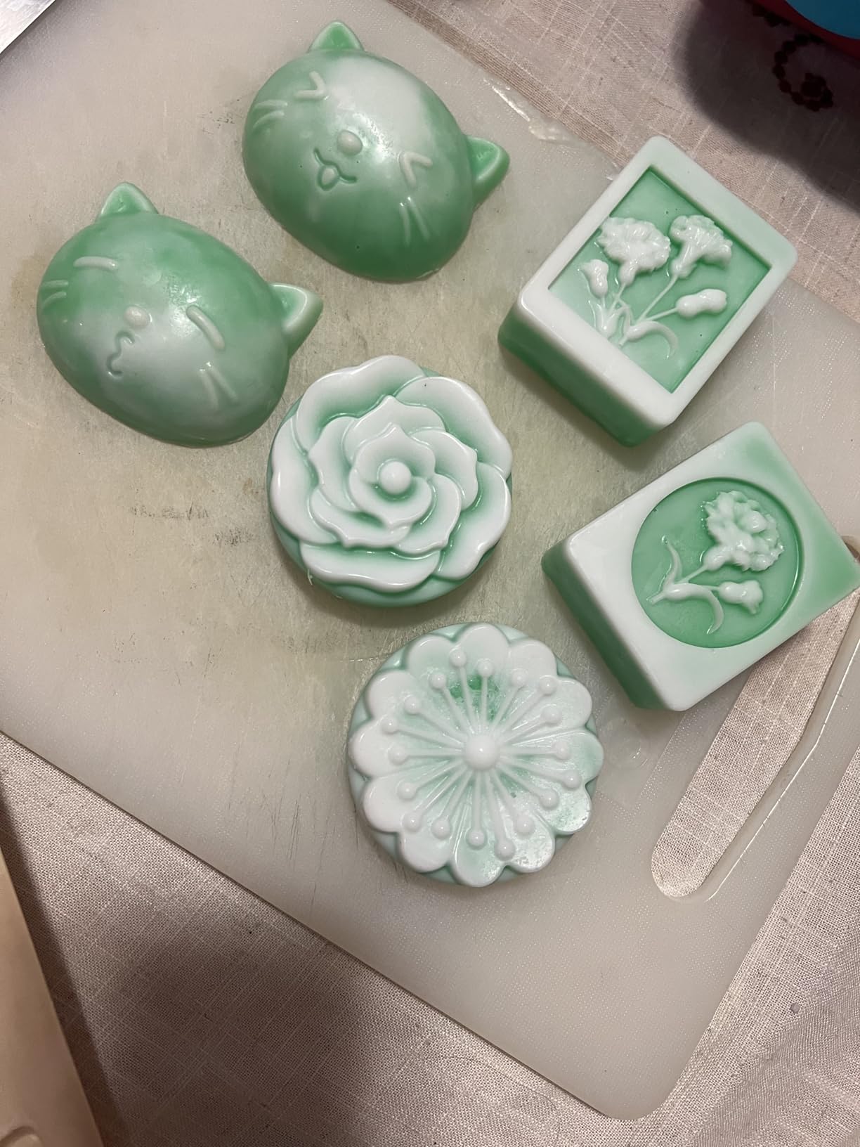 Soap Making Kit with Melt & Pour Base, Cutting Box, Molds, Fragrances - for Adults & Kids by Prime Creations customer photo 1