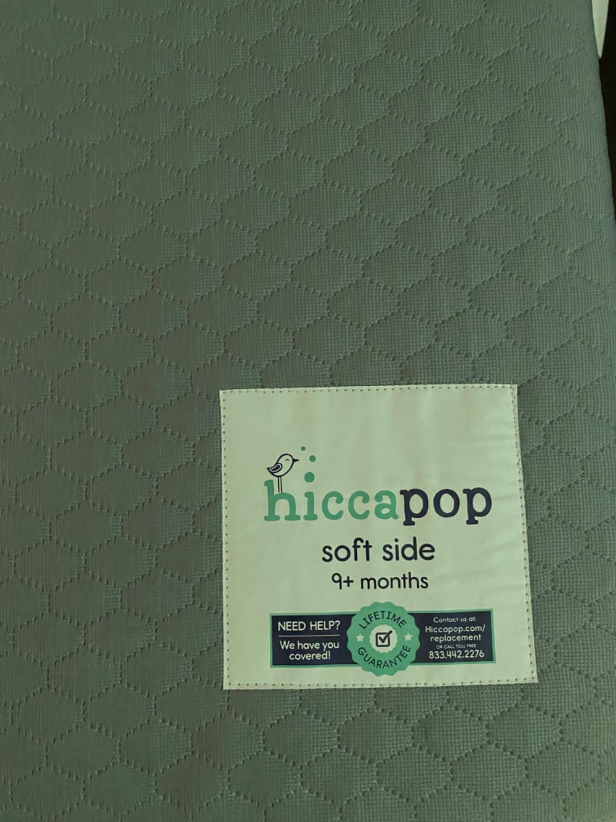 Hiccapop Dual Sided Baby Crib Mattress & Toddler Bed Mattress, Made in USA customer photo 1