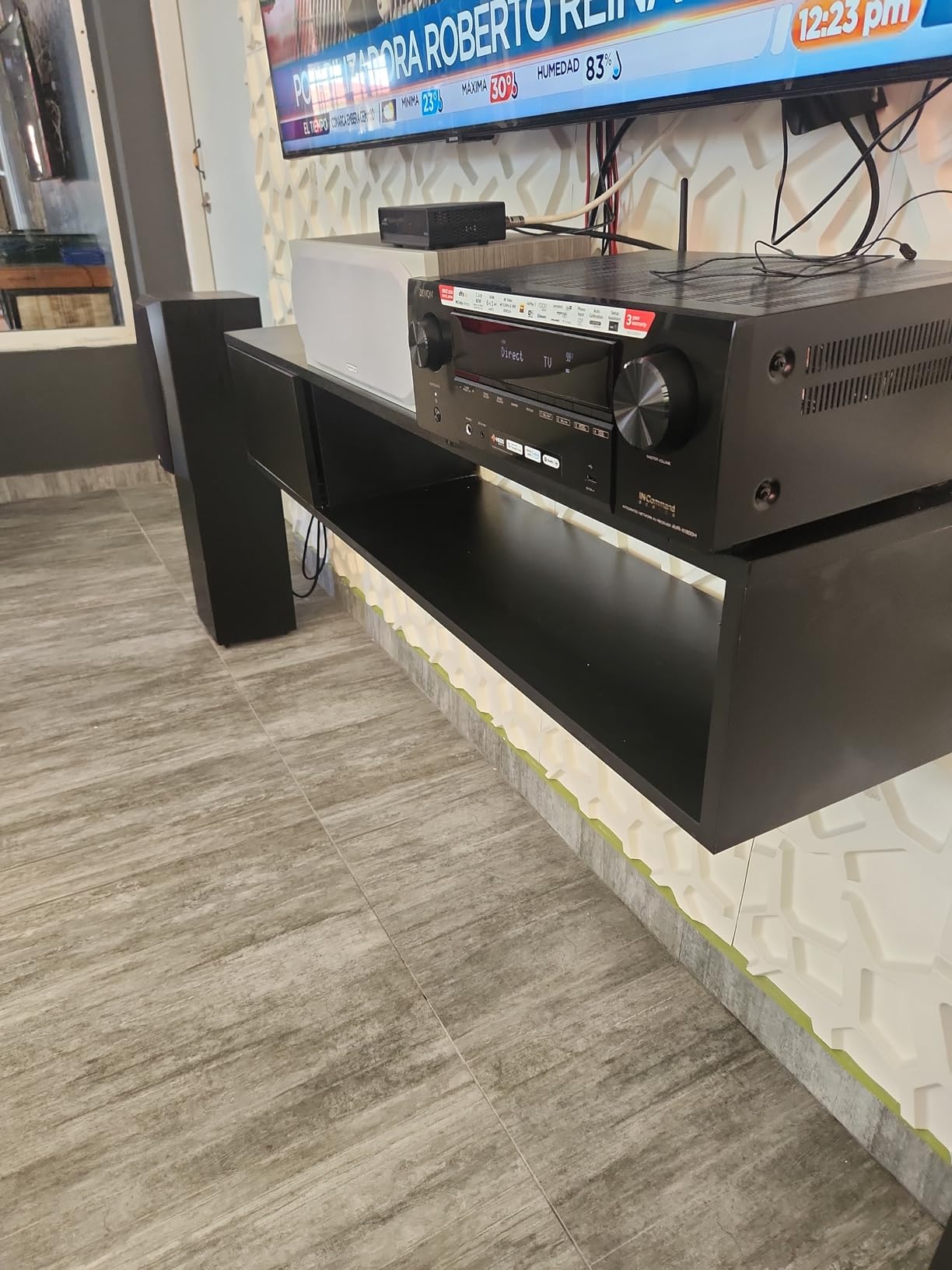 Denon AVR-X1800H 7.2 Channel AV Stereo Receiver (80W x 7), WiFi, Bluetooth | Wireless Streaming via Built-in HEOS, Supports Dolby Vision, HDR10+, Dynamic HDR, & Home Automation Systems customer photo 1