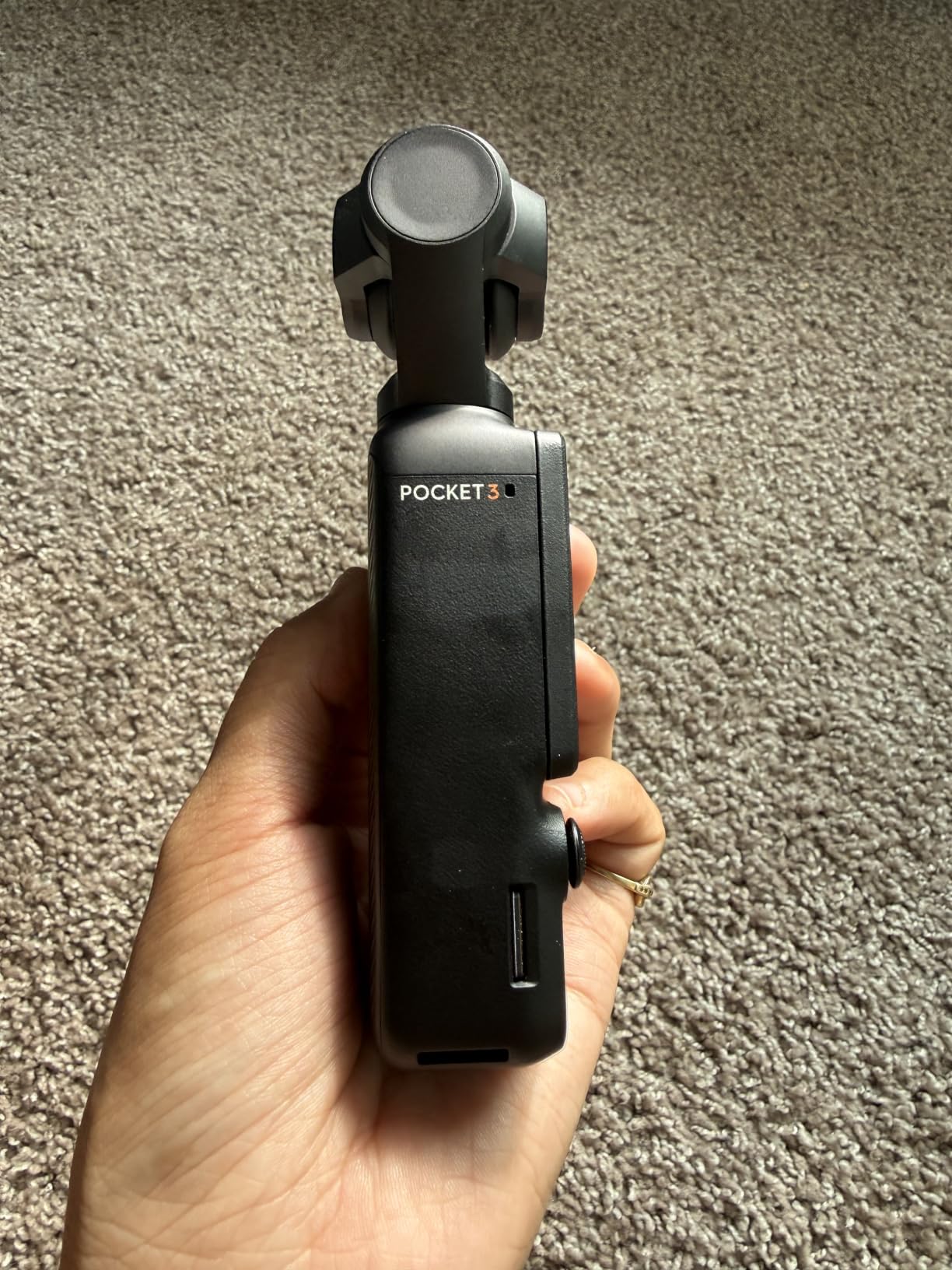 DJI Osmo Pocket 3 Creator Combo, Vlogging Camera with 1'' CMOS & 4K/120fps | 3-Axis Stabilization, Spotlight Follow, Fast Focusing, Mic Included for Clear Sound, Small Camera for Photography customer photo 2