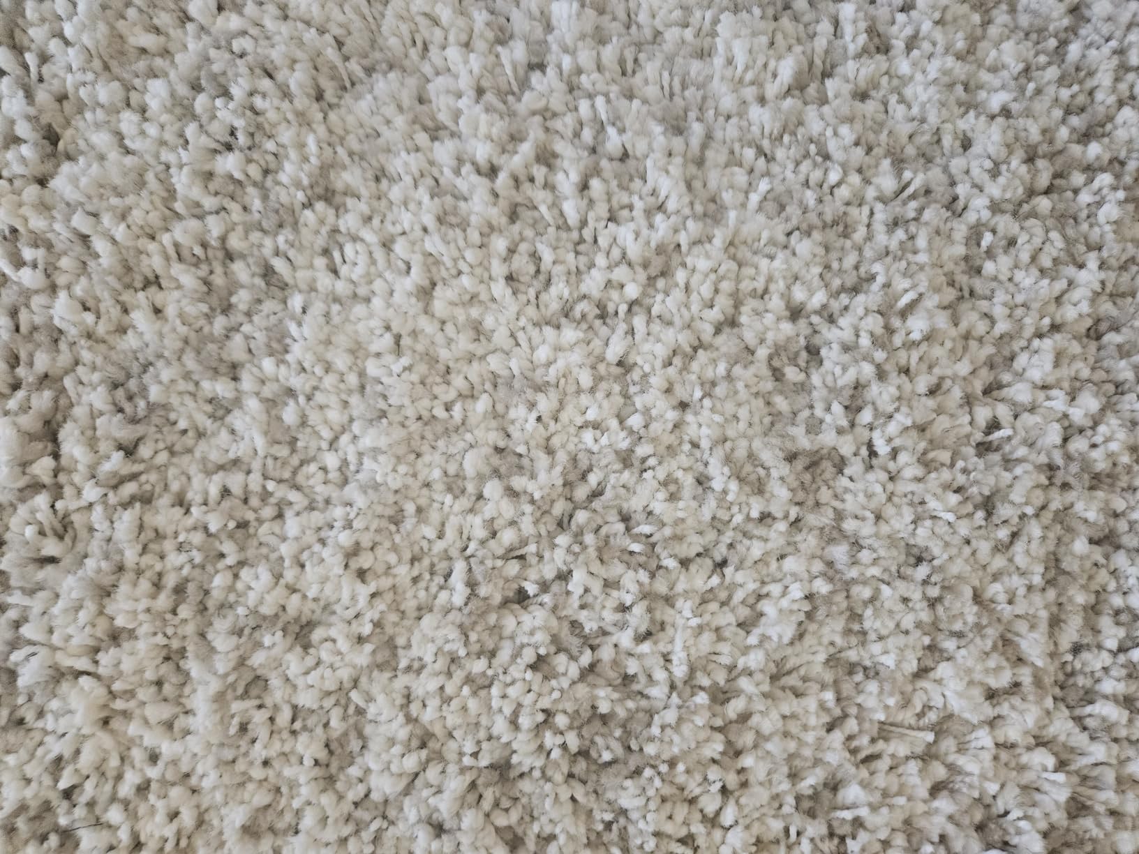 SAFAVIEH Hudson Shag Rug 6x9, Plush Ivory & Grey SGH295B customer photo 2
