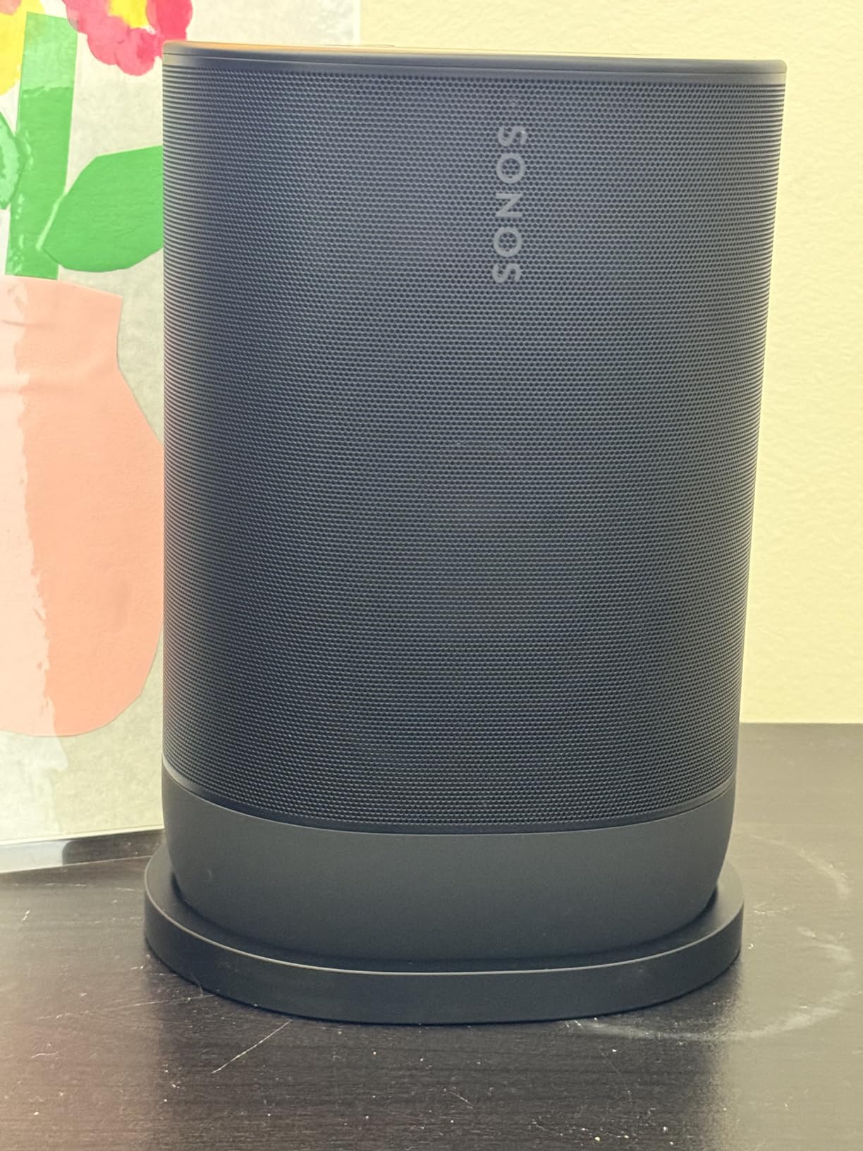 Sonos Move 2 - Black - Wireless Portable Bluetooth Speaker | 24-Hr Battery | IP56 Water & Dust Resistant | USB-C Charges Your Phone | WiFi | Trueplay | Deep, Dynamic Bass customer photo 1