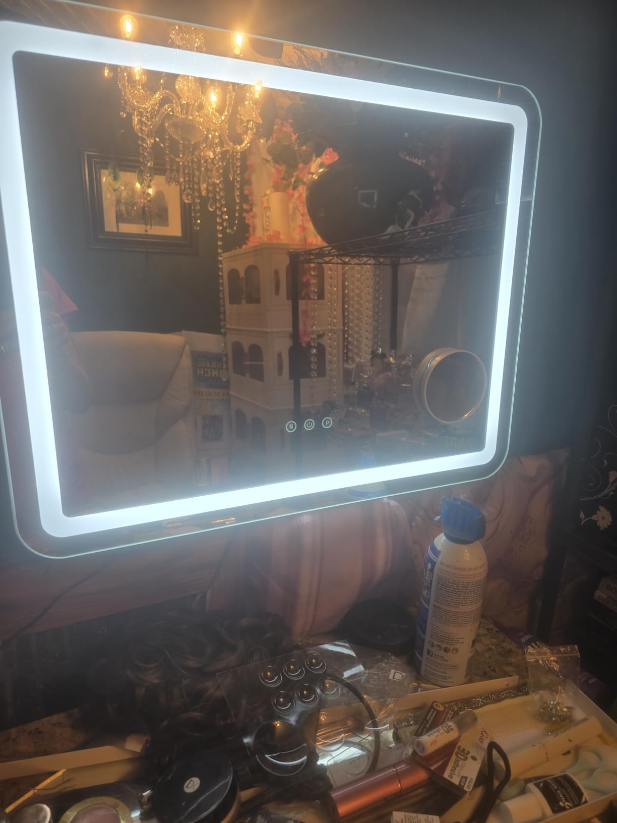 Gvnkvn Makeup Vanity Mirror with Lights 32
