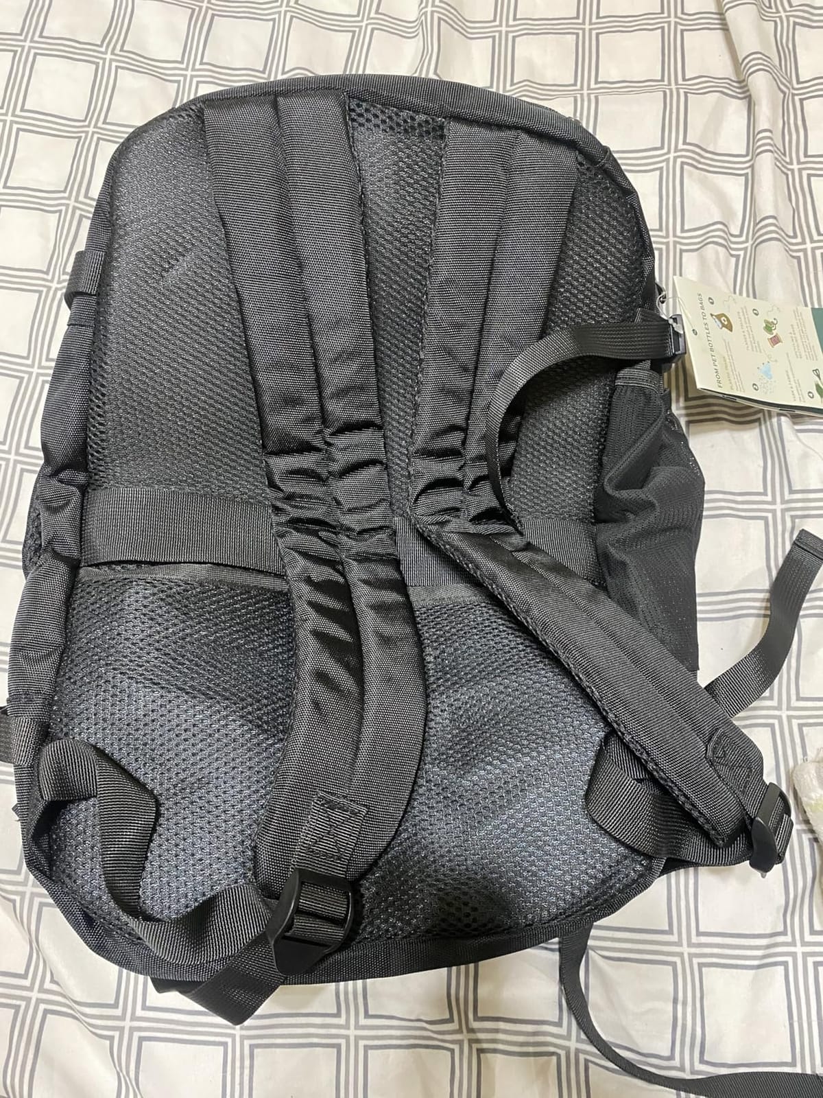 ECOHUB Travel Backpack 18x14x8 Frontier Airlines Personal Item Bag Black | Carry On Backpack with 13 Pockets, Casual Daypack for Men Women Airline Approved Water Resistant Back pack with Charging Port customer photo 1