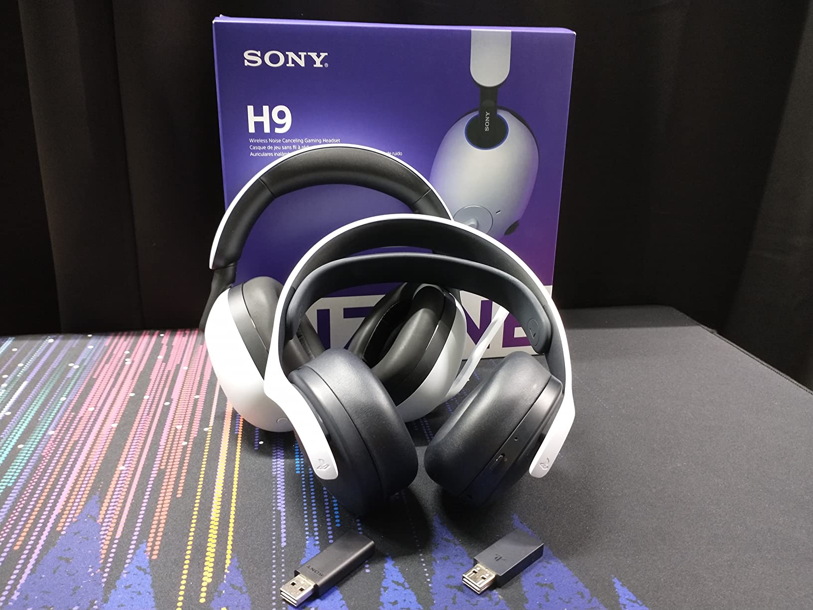Sony INZONE H9 Wireless Over-Ear Noise Cancelling Gaming Headset, Black | 2.4GHz Wireless, Perfect for PlayStation 5, for PC/PS5/Switch/Mobile, 32 Hr Battery, 360 Spatial Sound, Discord Certified customer photo 1