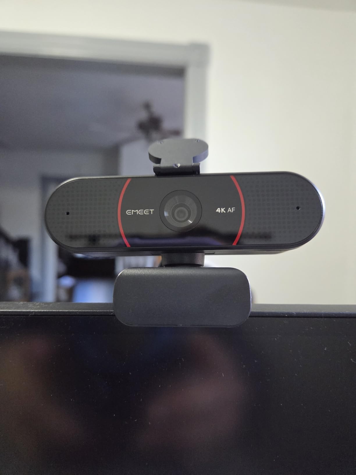 EMEET C960 4K Webcam for PC, PDAF Auto Focus, Dual Omni Mics, 73° FOV | Auto Light Correction, USB-A, Plug&Play, Web cam 4K with Privacy Cover, Webcam 4K Works for Zoom/Teams/Google Meet, Laptop/PC customer photo 1