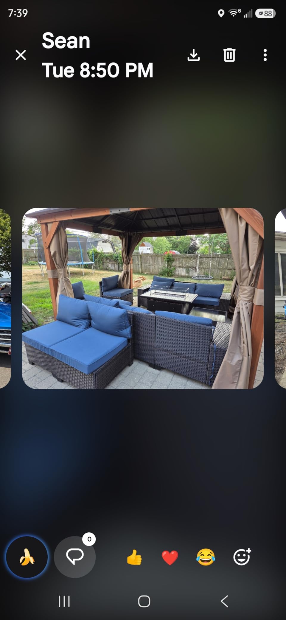 Kullavik 7 Piece Outdoor Wicker Patio Furniture Set with Fire Pit Table | Patio Conversation Set with 4