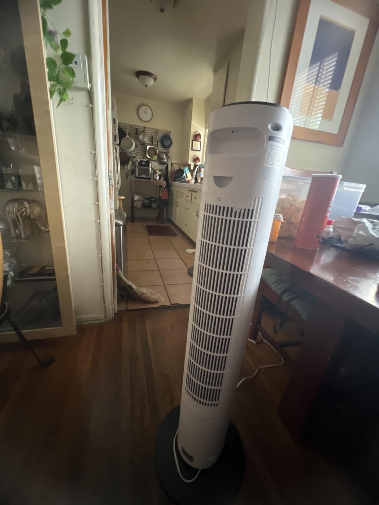 Levoit Tower Fan for Bedroom, 26ft/s Smart Standing Fans that Blow Cold Air | DC Motor, 25dB Quiet, Bladeless Floor Fan for Home, 12 Speeds 4 Modes, 24H Timer with APP, Work with Alexa, Remote, 42 inch customer photo 2