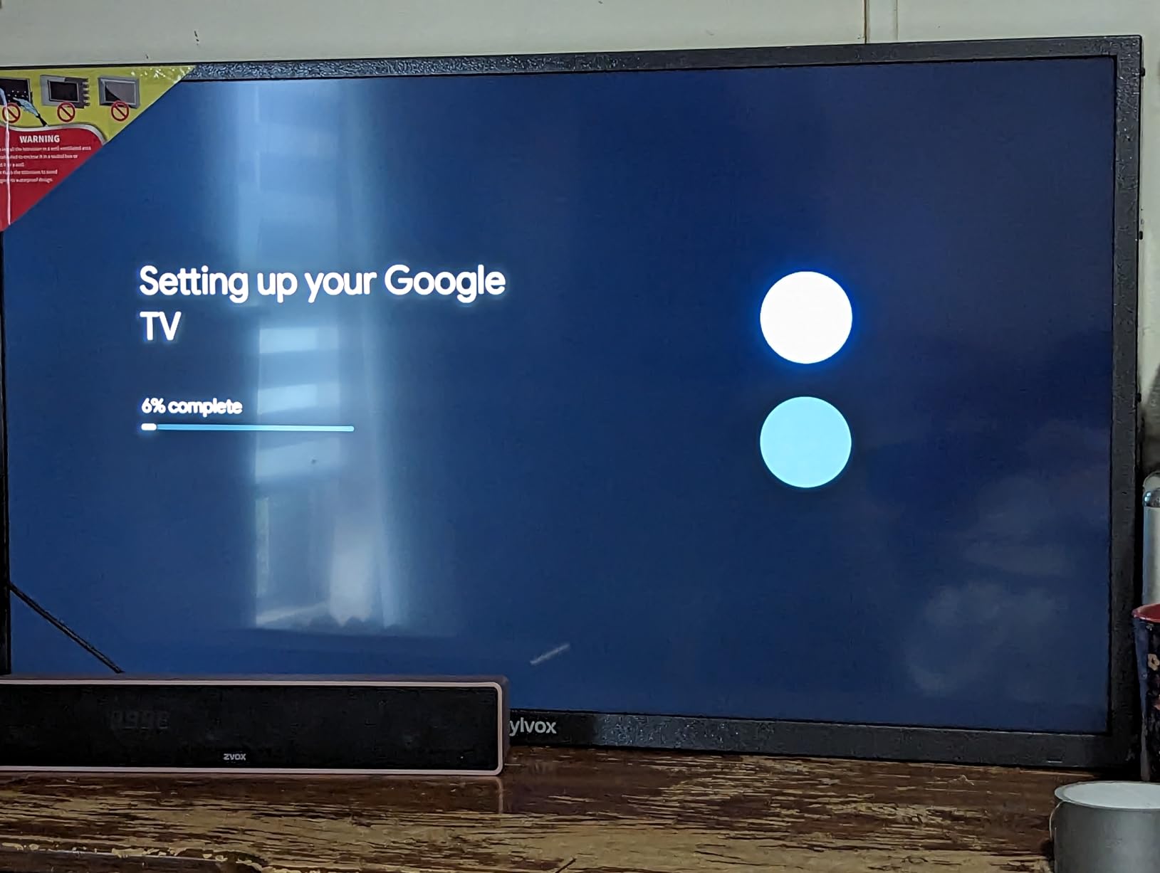 SYLVOX Smart Outdoor TV, 55 inch Outdoor Television Upgraded Google TV, 4K Weatherproof Outside TV, IP56 Waterproof, Google Assistant, Chromecast, 1000 nit Brightness for Partial Sun (Deck Pro 3.0) customer photo 1