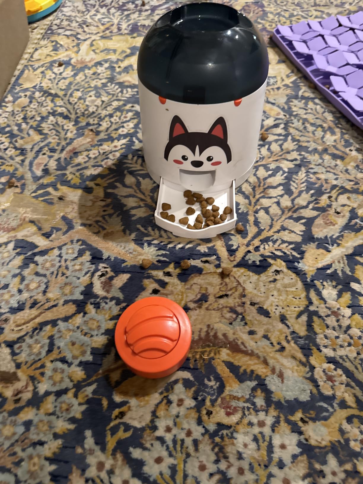 Potaroma Dog Puzzle Feeder Toy, Interactive IQ Training | Electronic Treat Dispenser, Automatic Rechargeable With Remote for Food Dispensing, All Breeds, 280ml Capacity customer photo 2