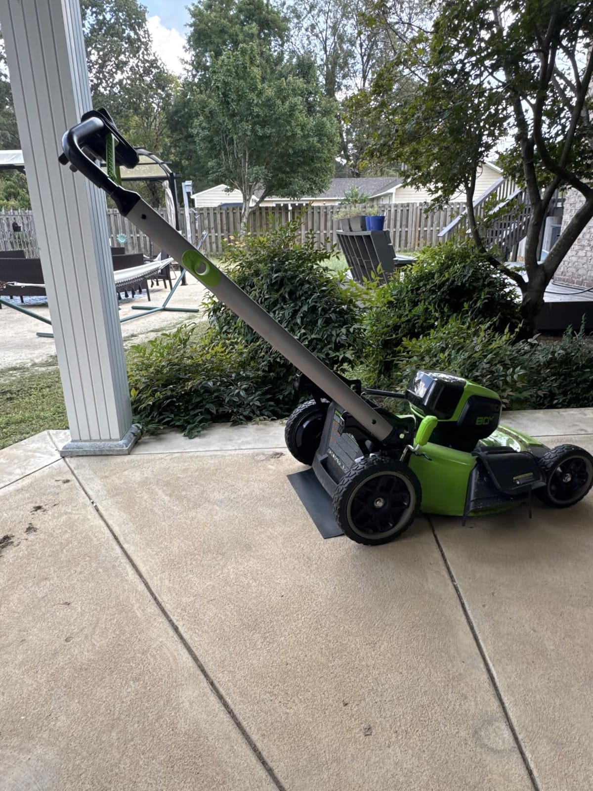 Greenworks 80V 21 in Self-Propelled Lawn Mower, 4.0 Ah Battery and Charger customer photo 2