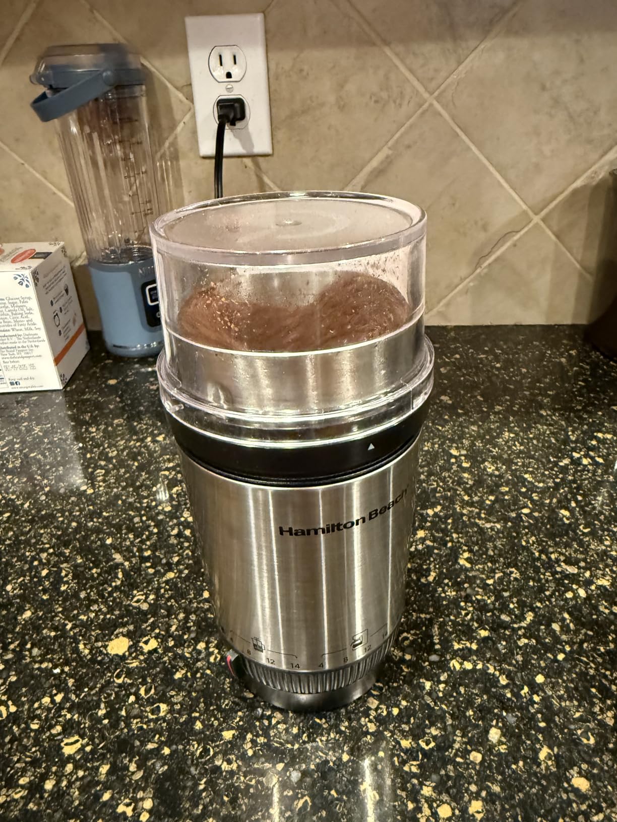 Hamilton Beach Custom Grind Electric Coffee Grinder For Up To 14 Cups | Grinds Coffee Beans, Spices & More | Hands-Free Operation, Auto Shutoff | Easy-Clean Removable Chamber | Stainless Steel customer photo 1