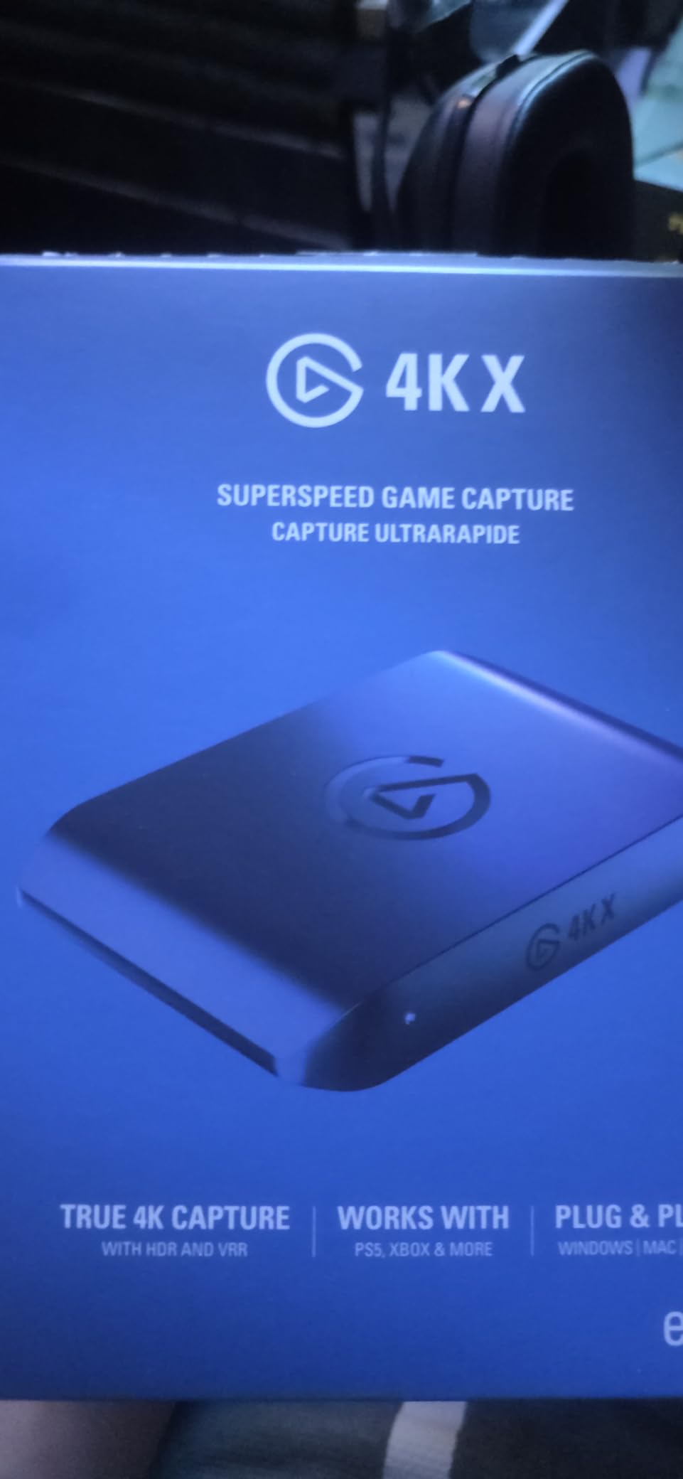 Elgato 4K X Capture Card, HDMI 2.1, 4K144 Ultra-Low Latency | VRR passthrough, HDR10, Up to 1080p240 capture, USB 3.2 Gen 2, Works with OBS and more, For PS5, Xbox, Switch, PC, Mac customer photo 1