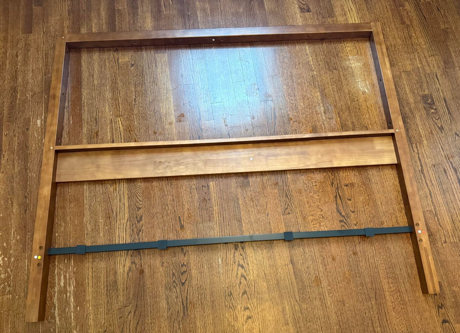 Jocisland King Bed Frame Solid Wood, 50