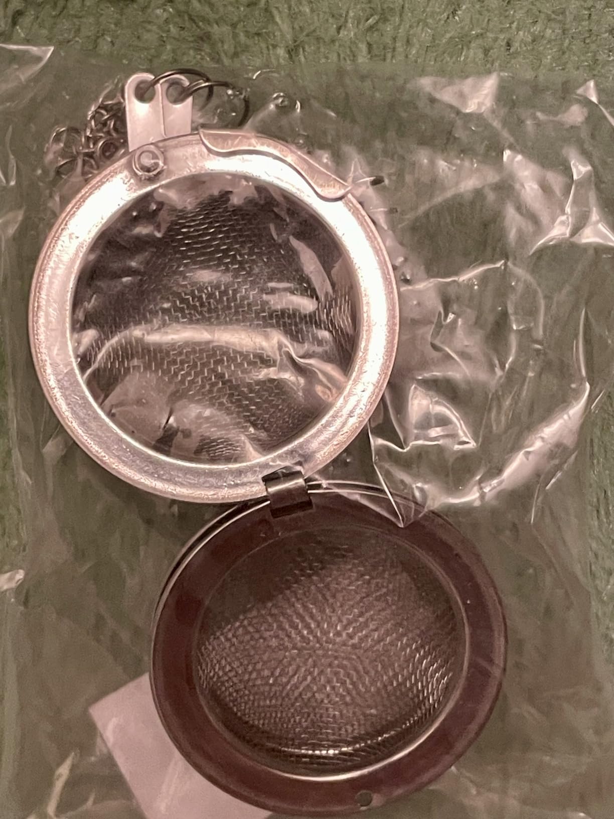 2PC Stainless Steel Mesh Tea Infuser,2.1 inch Tea Ball with Honey Bee | Tea Diffuser Tea Steeper for Filtering Tea,Tea Infusers for Loose Tea,Tea Strainer for Flavoring Herbal Spices and Seasonings customer photo 1