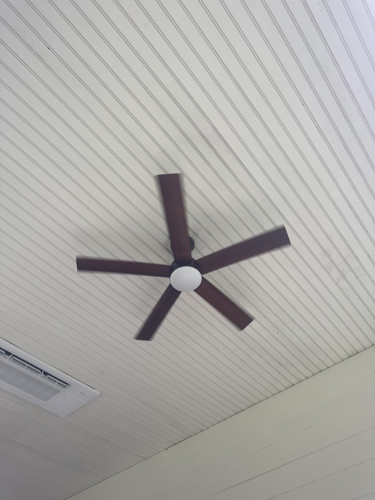 Fanbulous 72 inch Ceiling Fan with Light and Remote, Black | 8 Blades Dual-Finish, 6 Speeds, 6600 CFM, Quiet DC Motor, 3CCT Adjustable, 24W LED light, for Bedroom, Living Room, Outdoor customer photo 1
