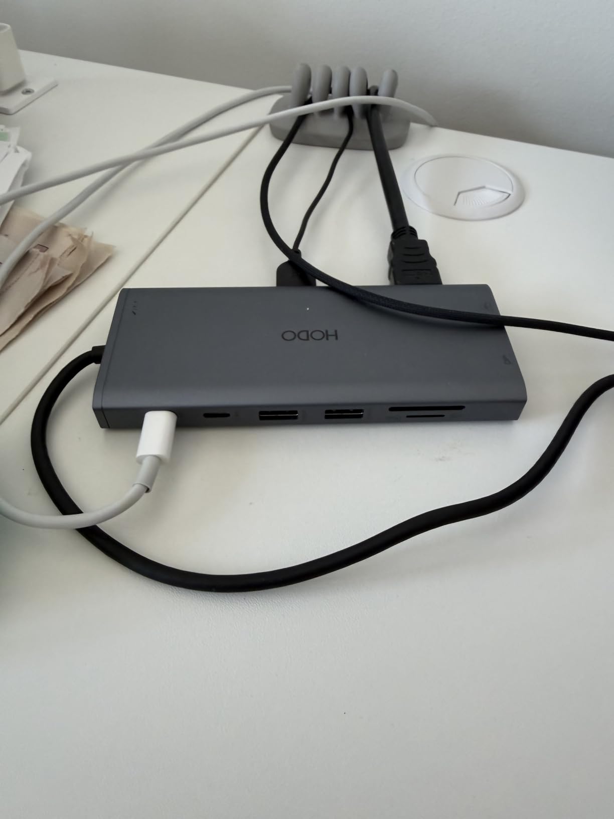 USB C Docking Station Dual Monitor for HP, Laptop Docking Station 3 Monitors | USB C Hub Quad Display USB C Adapter to 4K HDMI+DP+VGA, 3USB 2.0, PD, USB C Dock Dongle 8 in 1 Computer Docking Station for Dell customer photo 1