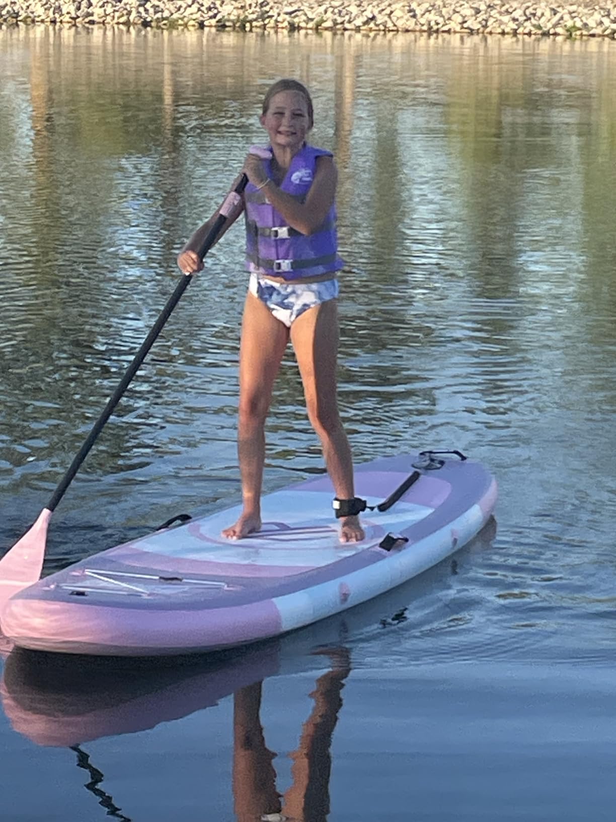 Niphean 10' Inflatable Paddle Board, Ultra-Light SUP for Beginners | Versatile Yoga Paddle Board with Durable SUP Accessories, 400lbs Capacity, Stand Up Paddle Boards for Adults & Youth customer photo 1