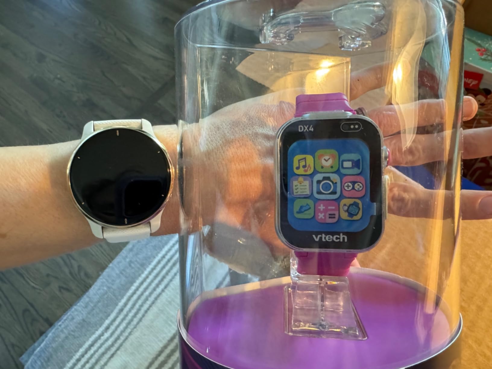 VTech KidiZoom Smartwatch DX4, Blue customer photo 1