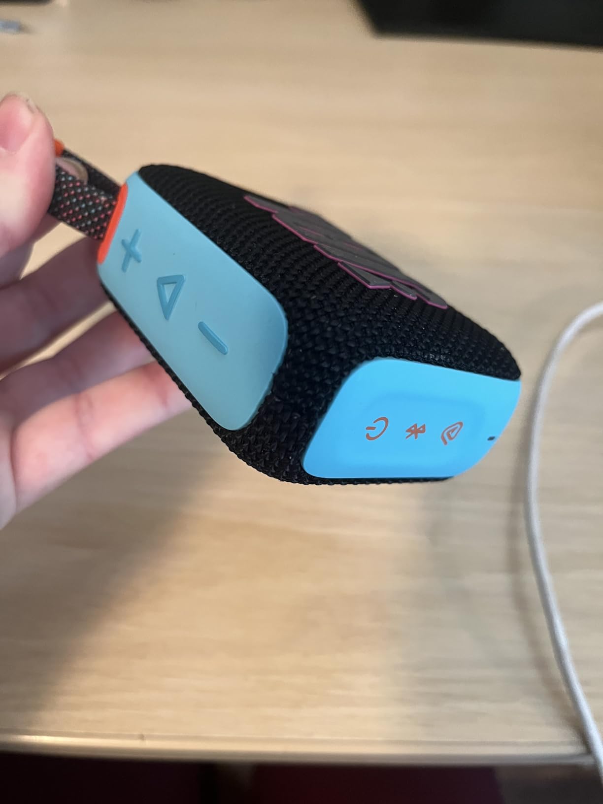 JBL Go 4 - Ultra-Portable Bluetooth Speaker - Blue customer photo 1