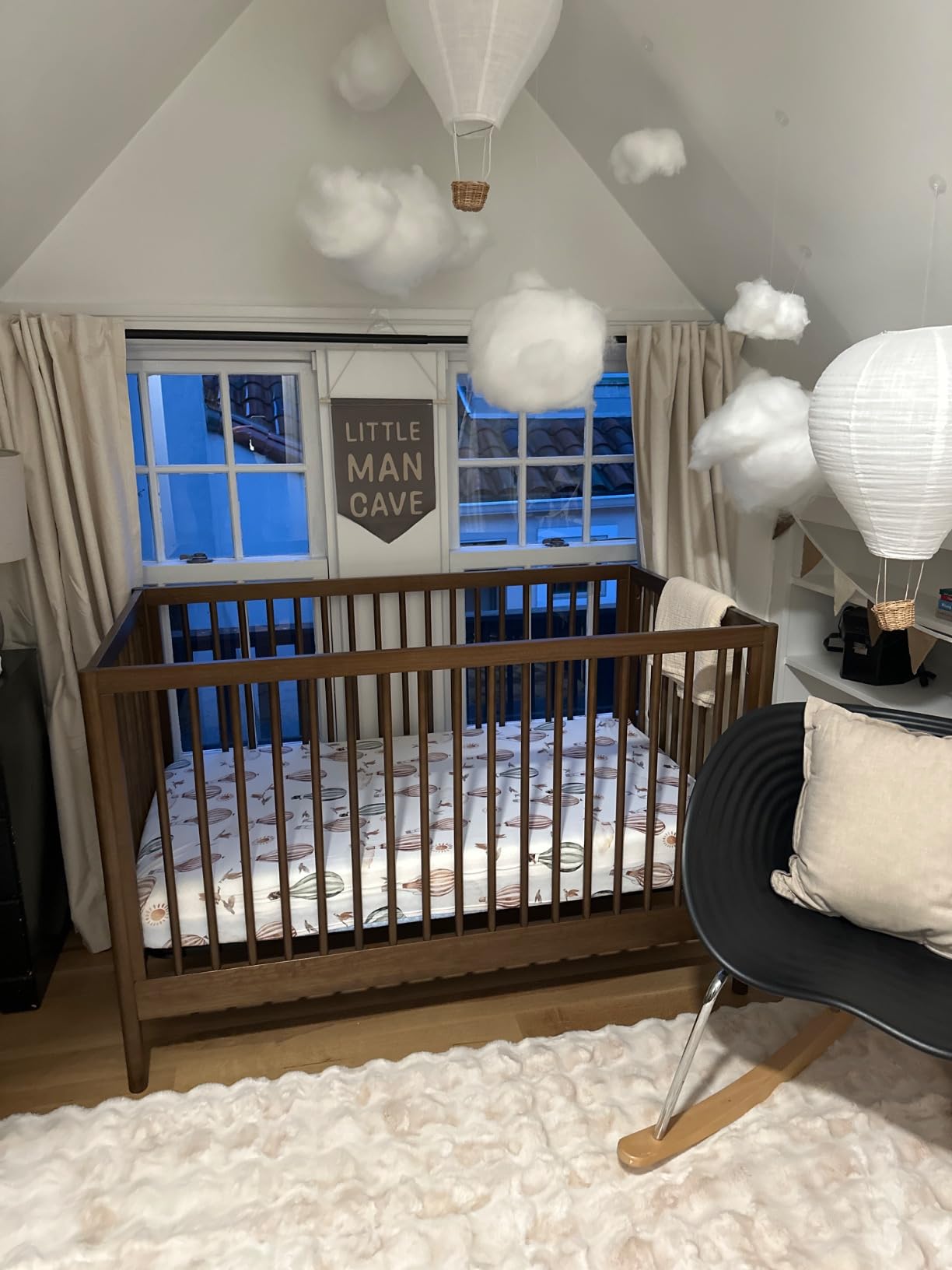 Davinci Birdie 3-in-1 Convertible Crib, GREENGUARD Certified, Walnut | Converts to Toddler Bed & Daybed, 4 Adjustable Mattress Heights - Conversion Kit Sold Separately - Easy to Assemble customer photo 2