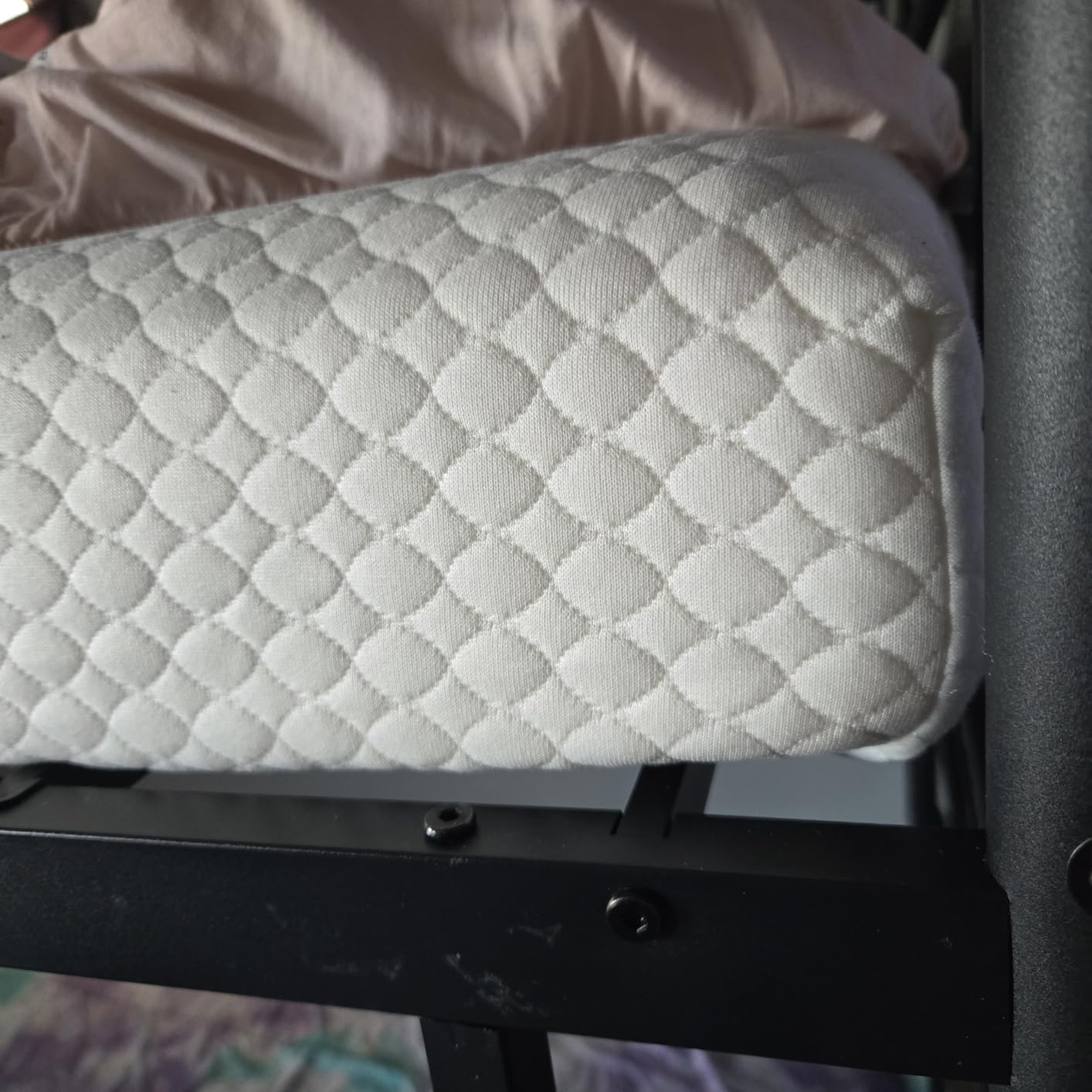 FDW | 5 Inch Full Mattress | Medium Firm | Gel Memory Foam | White | Dual Construction | Pressure Relief, Cooling Foam, Removable and Washable Cover | Bed in a Box, CertiPUR-US Certified customer photo 1