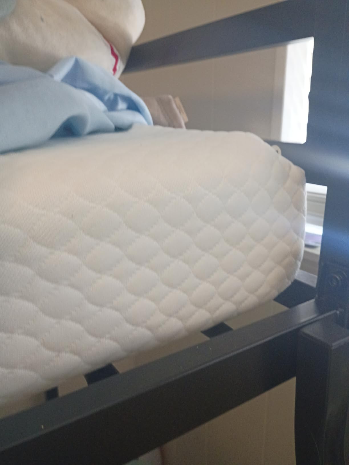 FDW | 5 Inch Full Mattress | Medium Firm | Gel Memory Foam | White | Dual Construction | Pressure Relief, Cooling Foam, Removable and Washable Cover | Bed in a Box, CertiPUR-US Certified customer photo 2