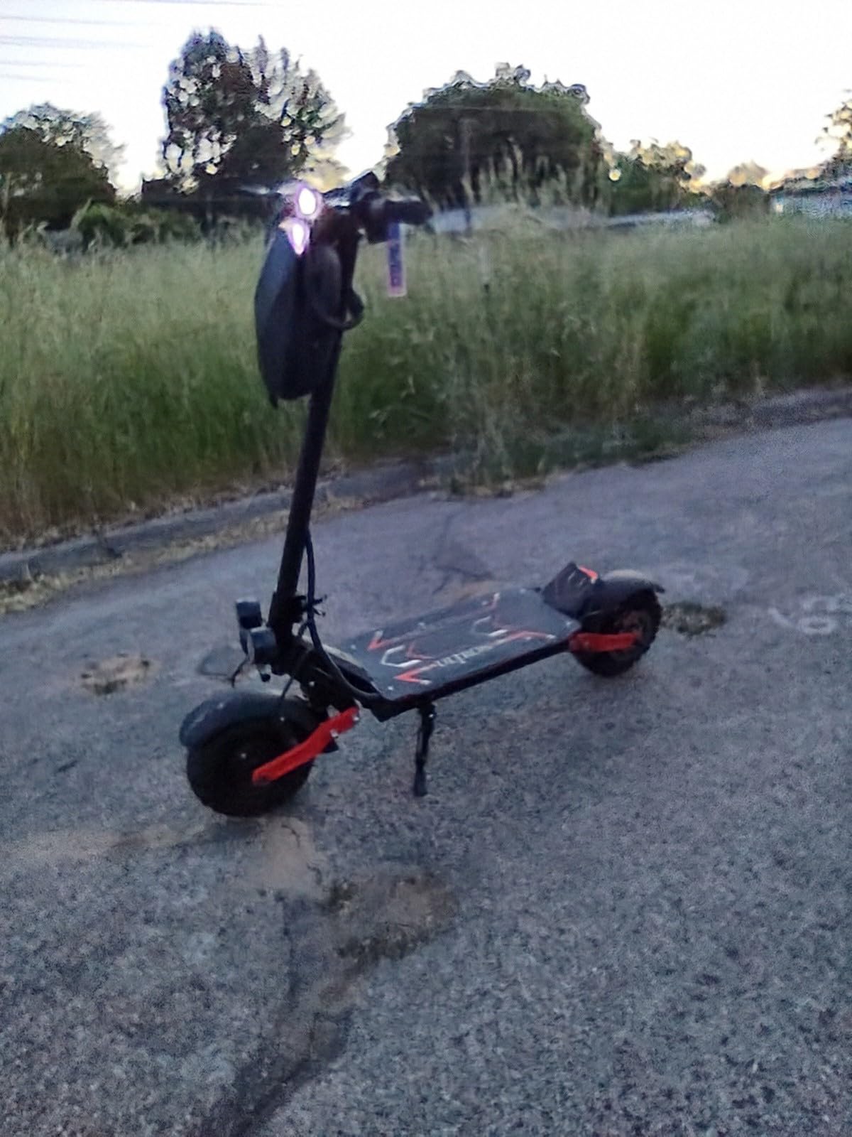 Electric Scooter Fast with Seat for Adults, 52 mph and 50 Miles Range, Dual Motor, 60V 6000W & 1440 WH Battery, 11