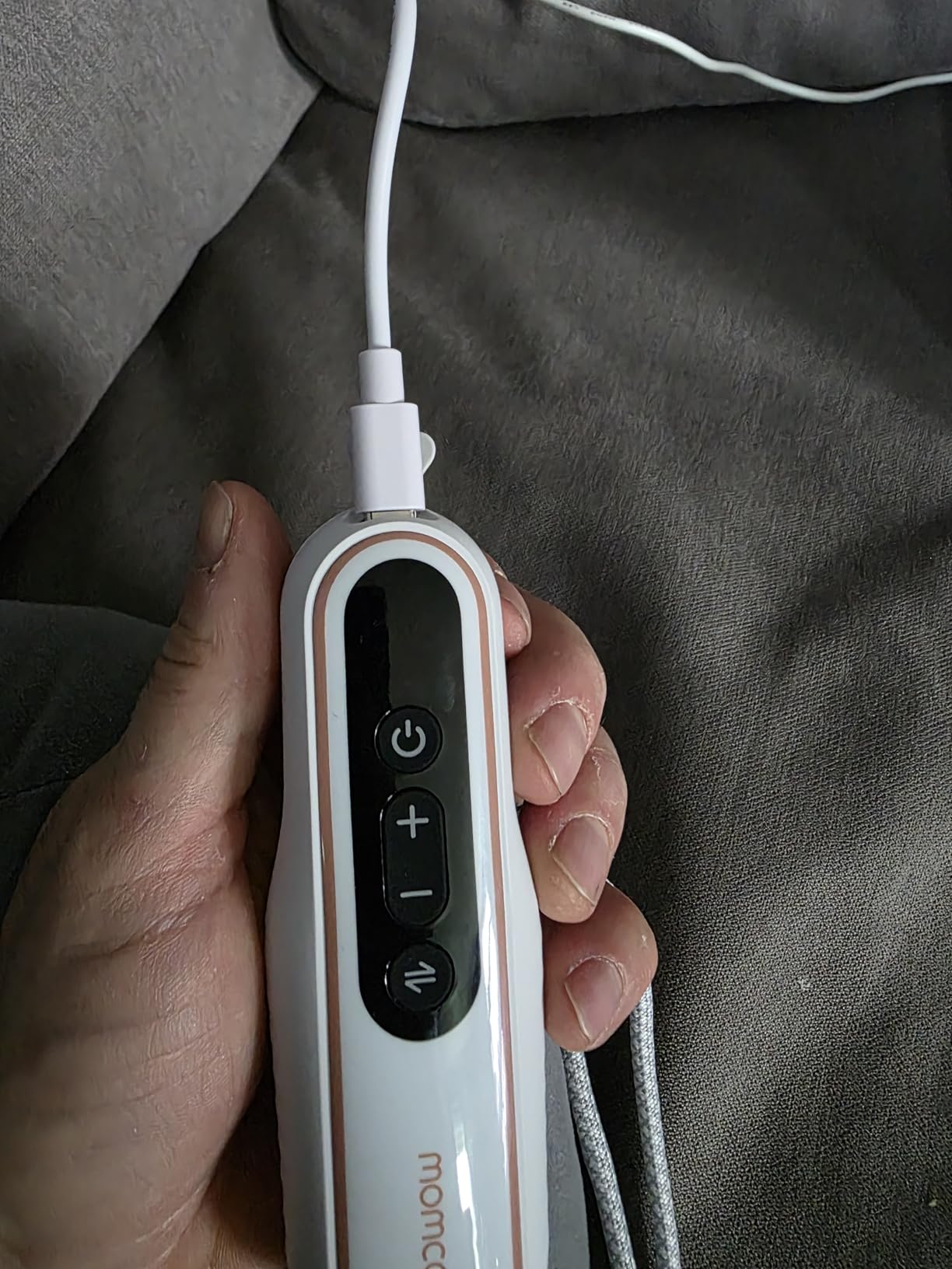 Momcozy V1 Pro Wearable Breast Pump, Hospital-Grade Pocket Primary Pump | Hands-Free Portable Pump, Lightweight, Visible Cups, Real Milk Removal customer photo 1