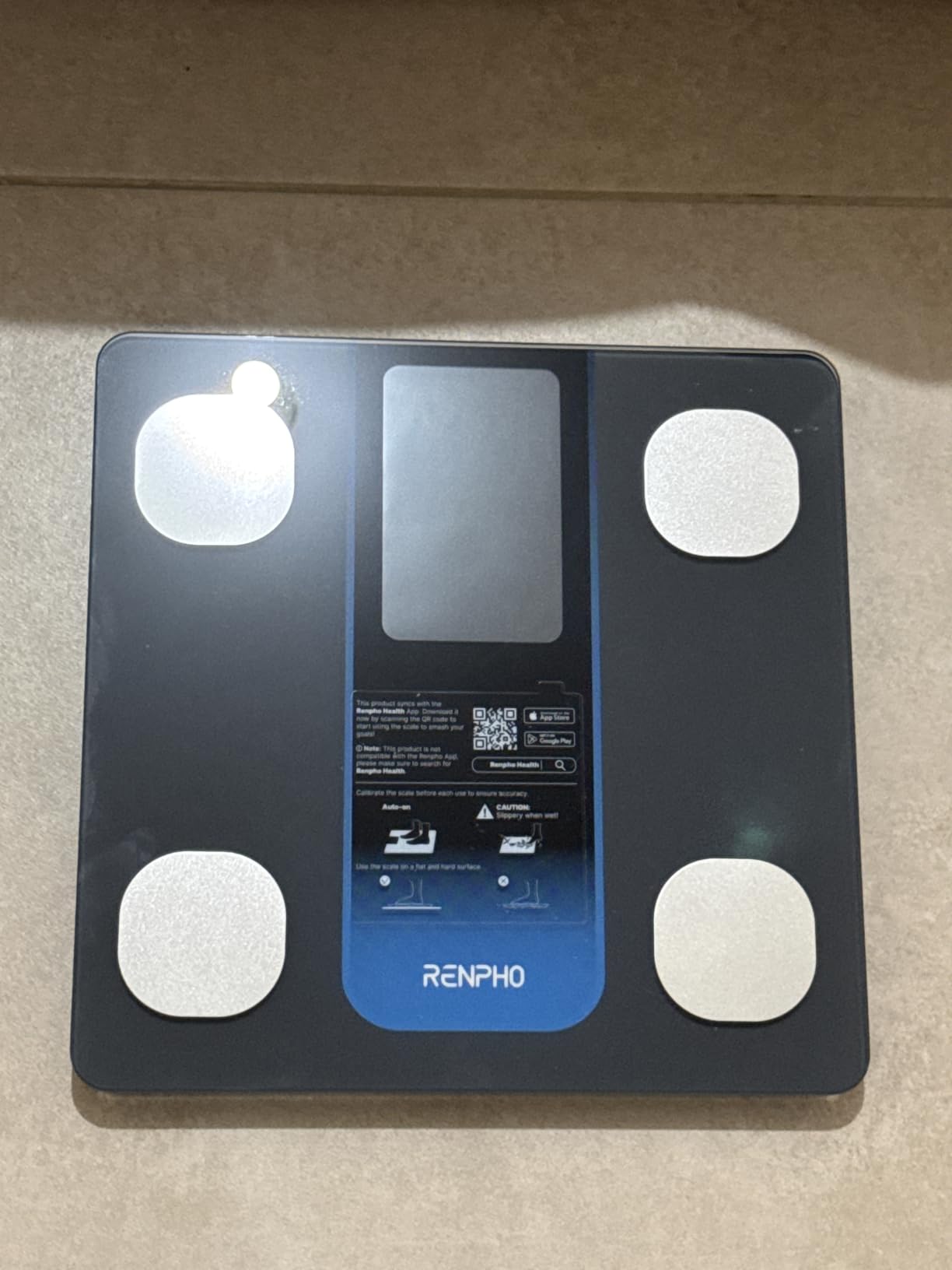 RENPHO Smart Scale for Body Weight, Body Fat, BMI, 7-in-1 Display, 500Ibs | Weight Scale with 13 Body Composition Metrics, High Accurate Bathroom Scale for Weight Loss, FSA Eligible HSA, 11.8