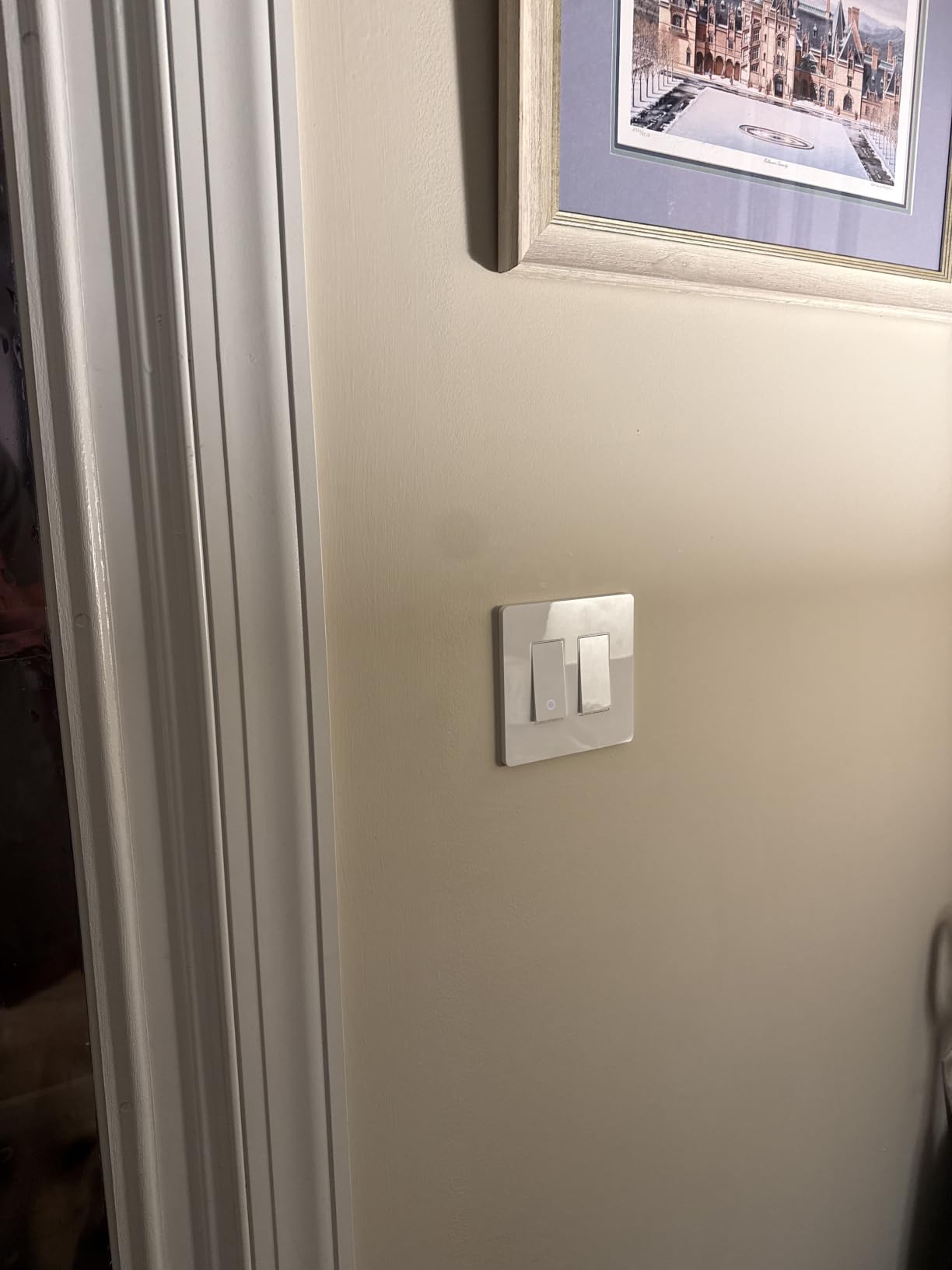 Kasa Smart Switch 2-Gang, HS200-2, Single Pole, Need Neutral Wire | 2.4GHz Wi-Fi Works with Alexa and Google Home, UL Certified, No Hub Required, White customer photo 1