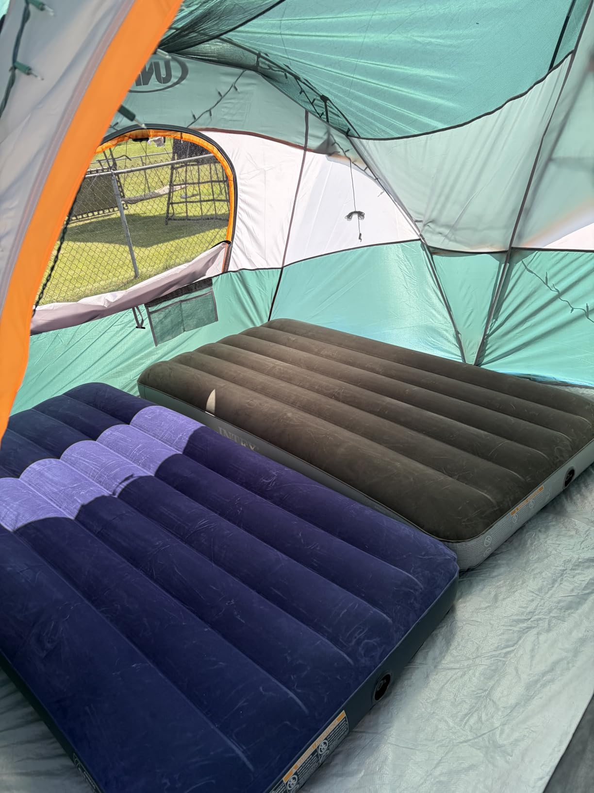 UNP 10 Person Tents for Camping Family Outdoor Camping Tent | 2 Rooms with Rainfly, Waterproof 5 Large Mesh Windows Size 18ft x 9ft x78in customer photo 1