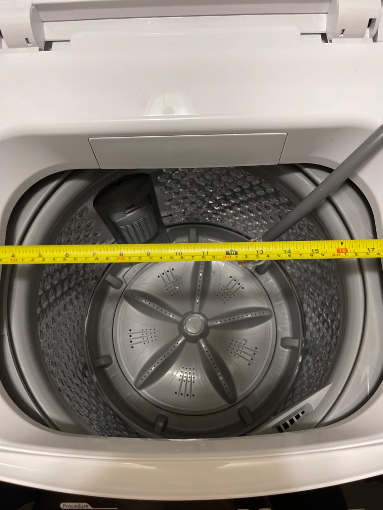 BLACK+DECKER 4.5 Cu. Ft. Front Load Washer, 120V, BFLW45M, White | Full Size Washing Machine with 12 Cycles, ENERGY STAR certified customer photo 1