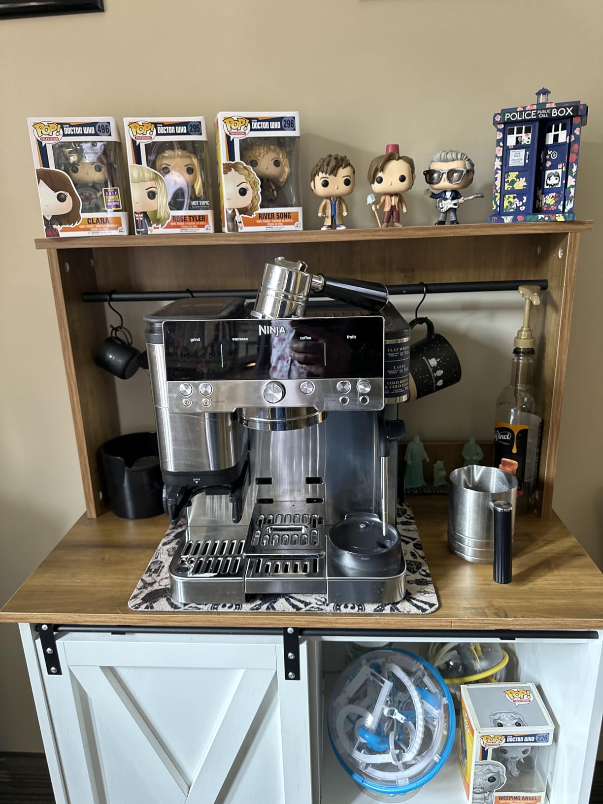 Ninja Luxe Café Premier 3-in-1 Espresso Machine, Drip Coffee, & Cold Brew customer photo 1