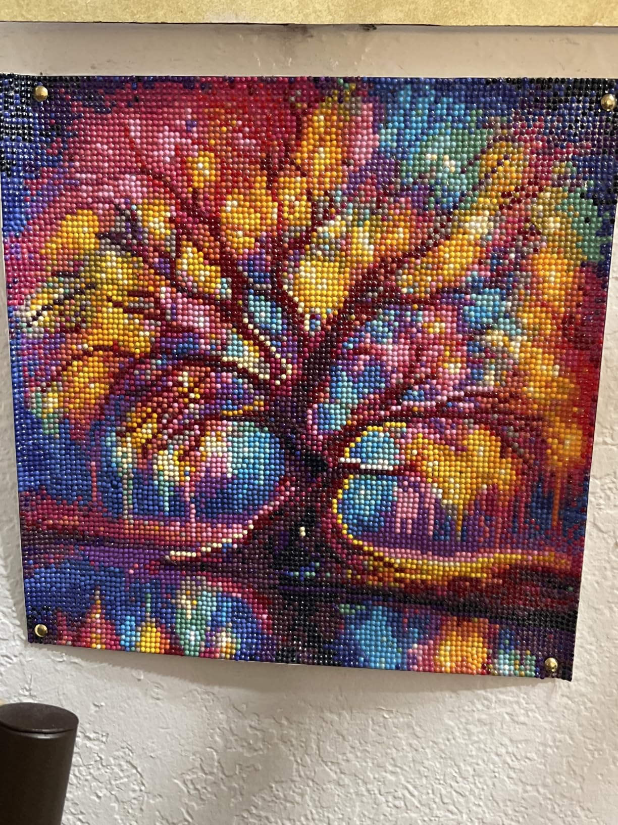 DIYCYCY Tree of Life Diamond Painting Kits for Adults Beginners 13.8x13.8in | Full Drill Diamond Art Kits, Round 5D DIY Diamond Dots Paintings, Diamonds Pictures Gem Art and Crafts Home Wall Decor customer photo 1