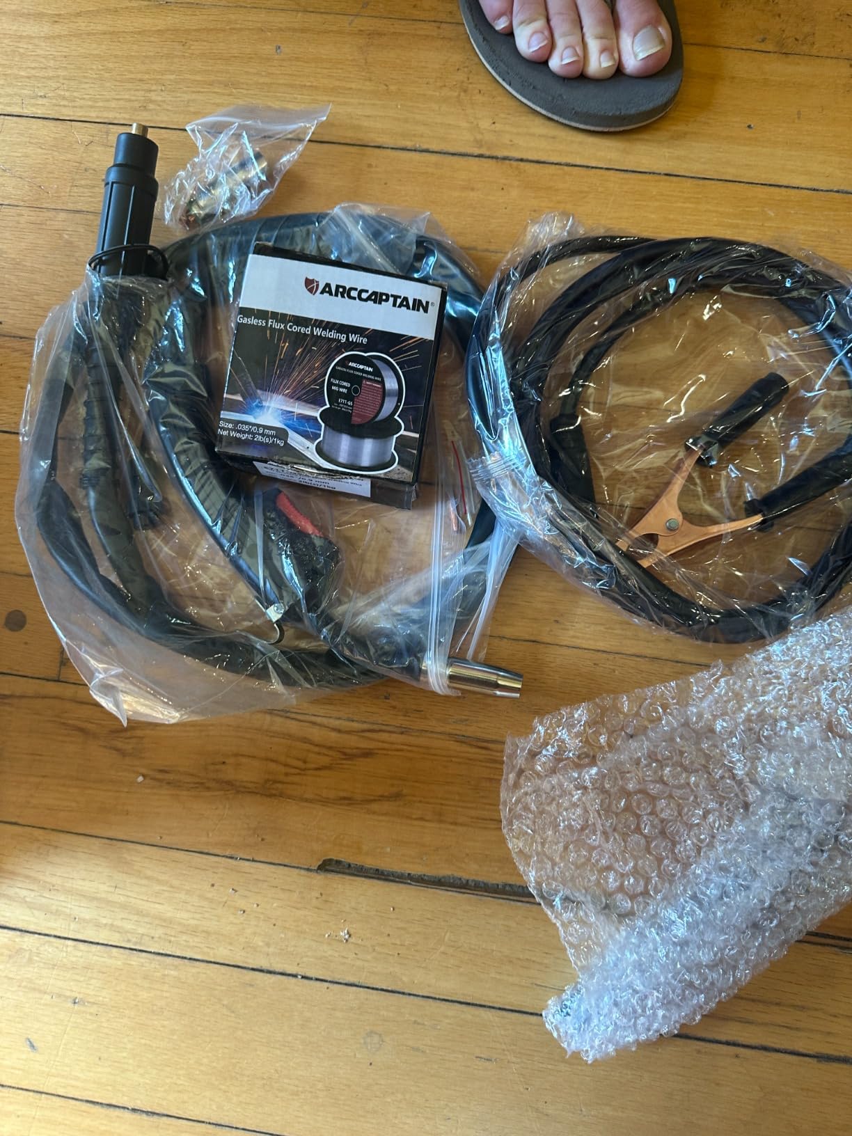 ARCCAPTAIN MIG145 Pro Flux Core MIG Welder 145A 120V 3-in-1 Welding Machine, APP Control, Beginner Friendly customer photo 2