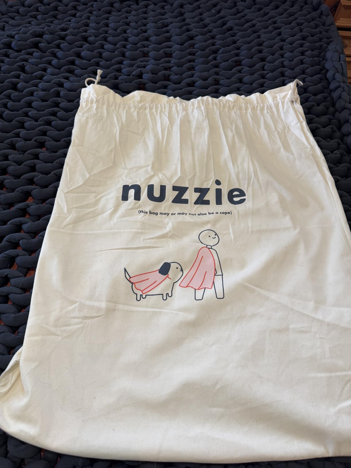 Nuzzie Original Knit Weighted Blanket | Taupe, Throw (12lbs, 44